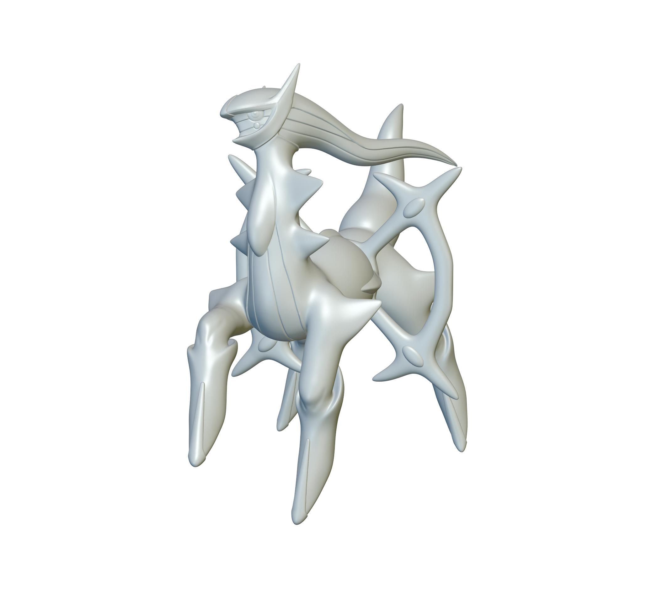 Pokemon Arceus #493 - Optimized for 3D Printing 3d model