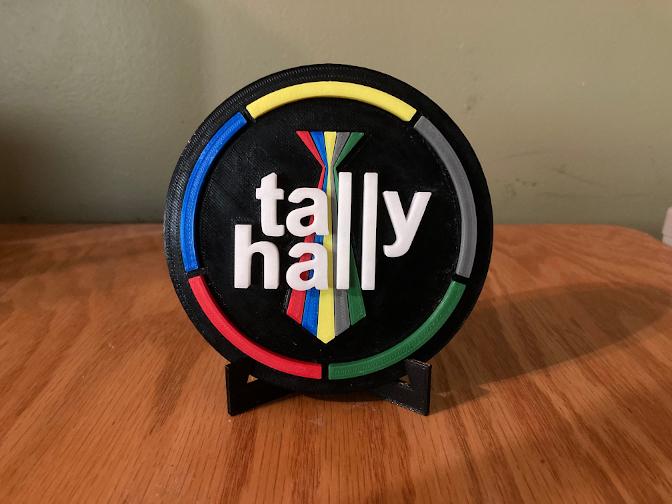Tally Hall Disc Display 3d model
