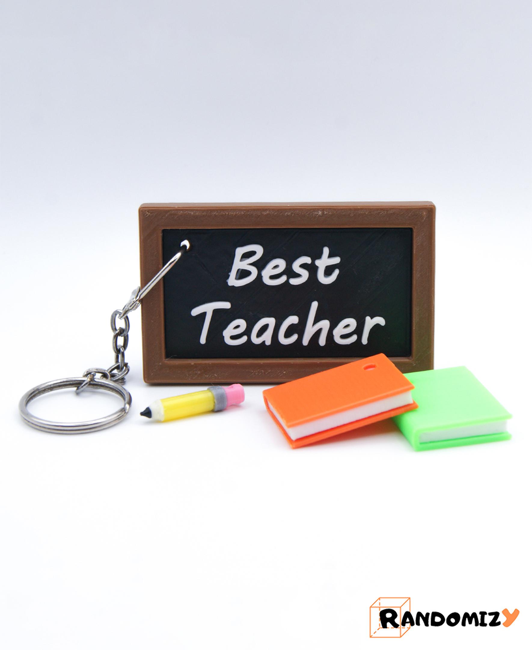 Best Teacher (Keychain) 3d model