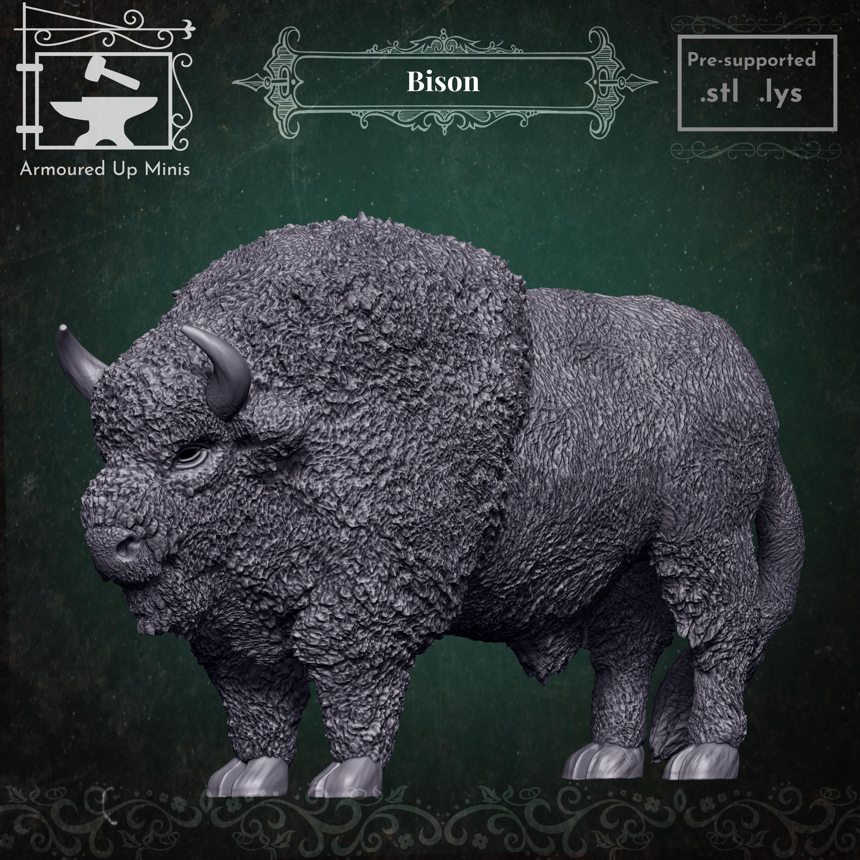 Bison 3d model