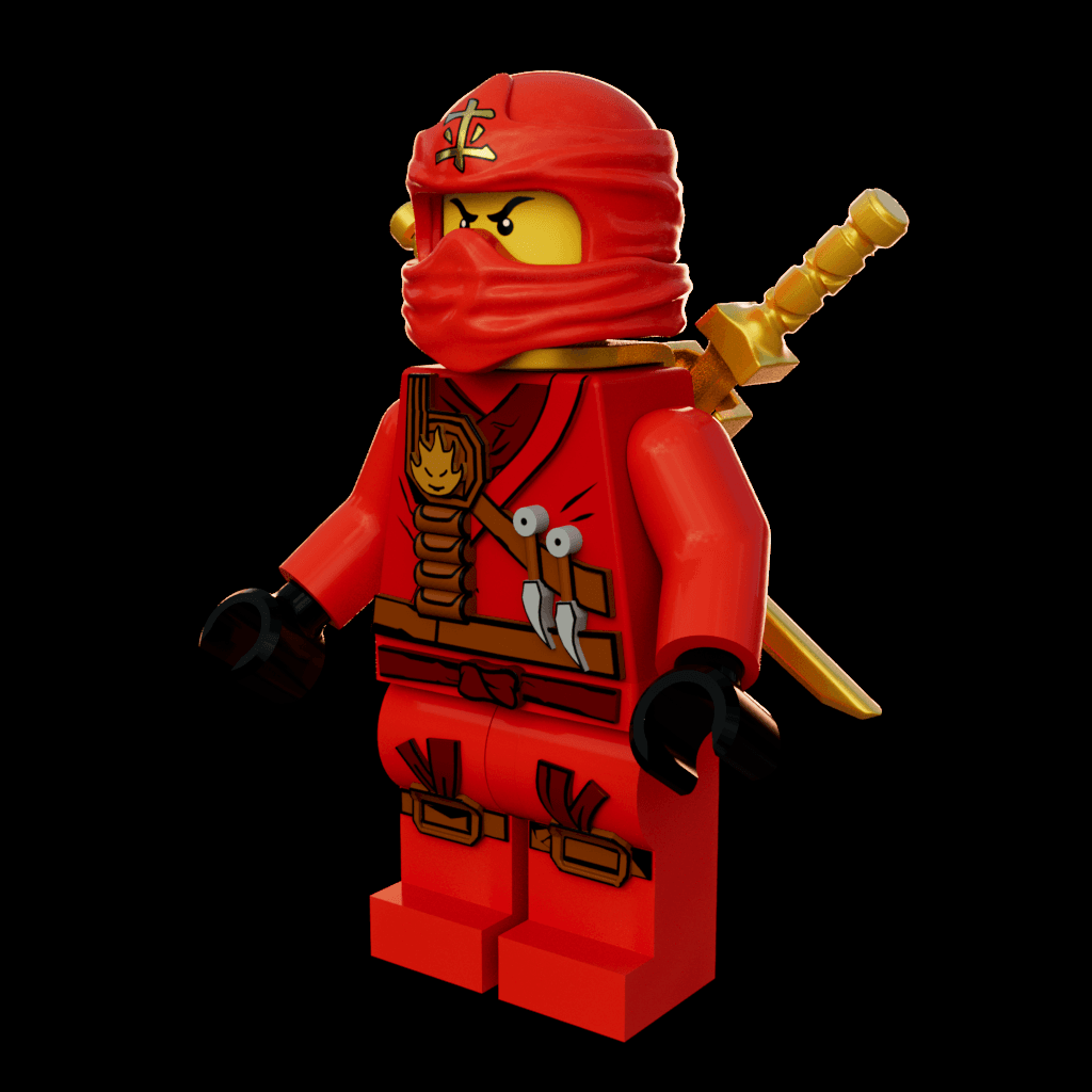 LEGO Ninjago Figure Kai 3d model