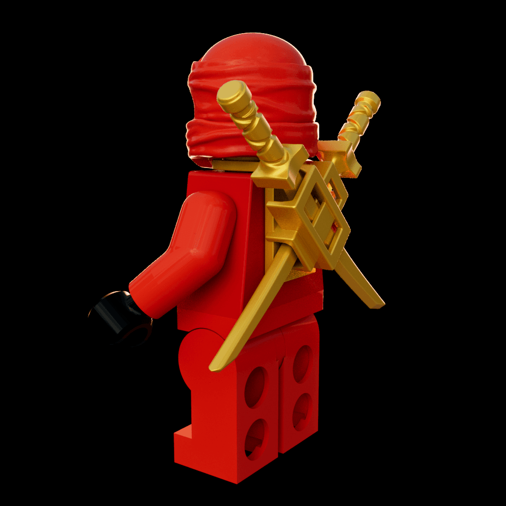 LEGO Ninjago Figure Kai 3d model