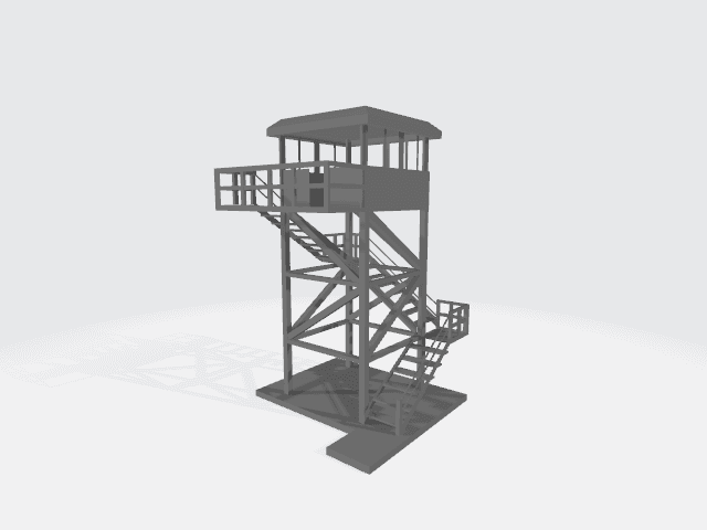 WatchTower.obj 3d model