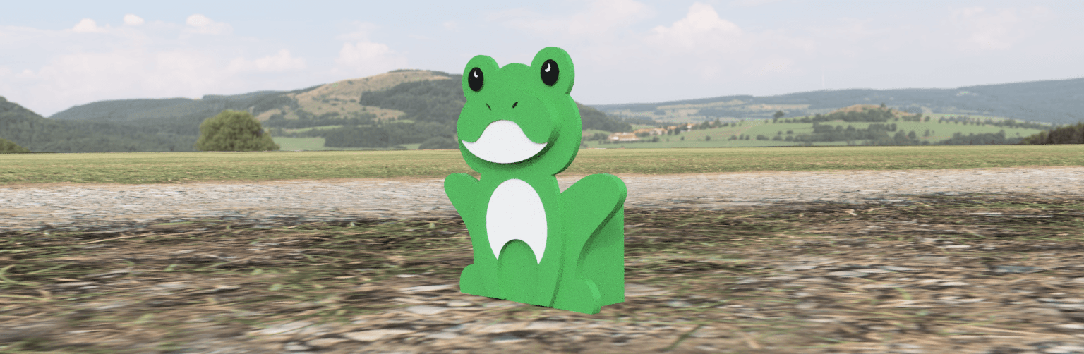 Frog  3d model