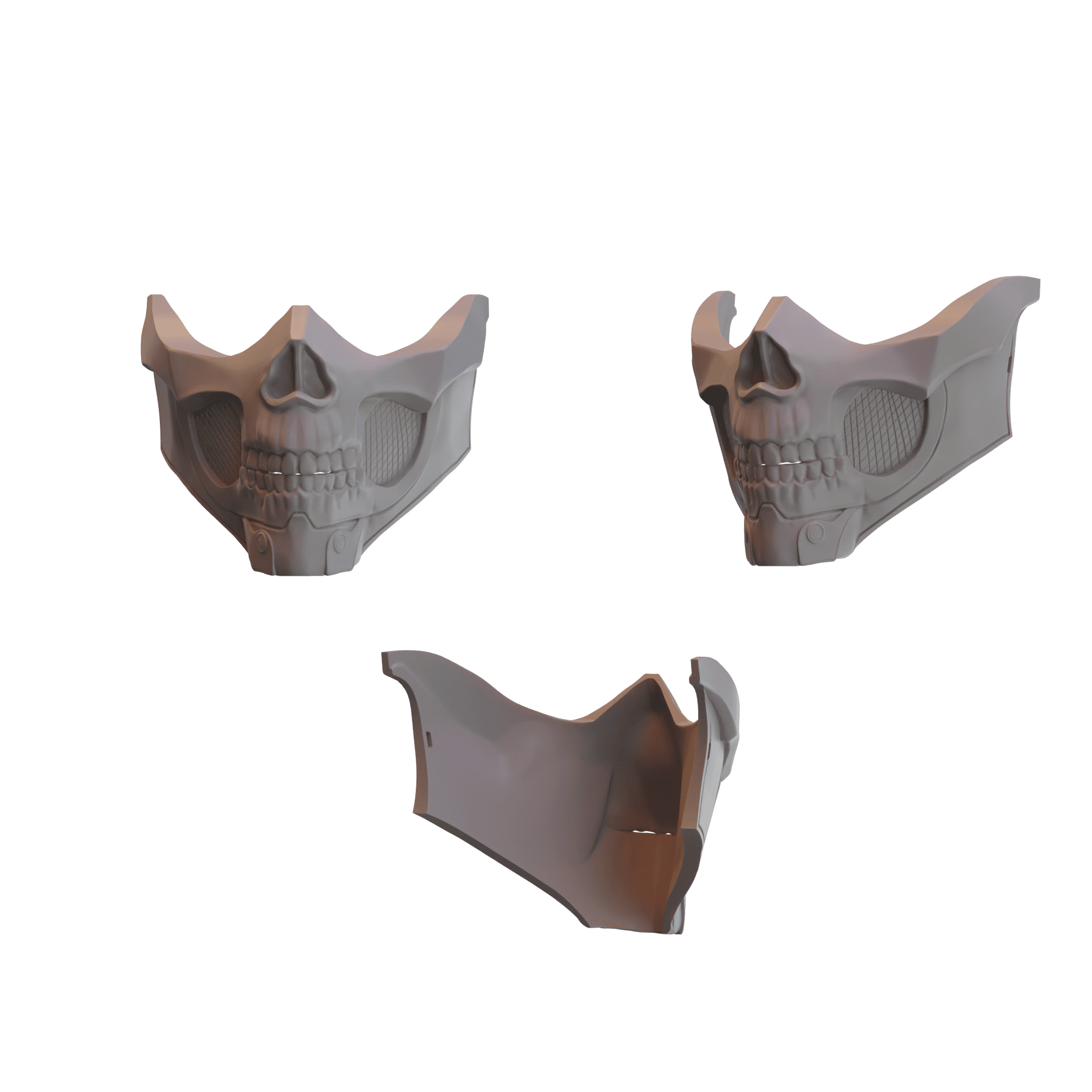 MK1 Tekada Mask 3d model