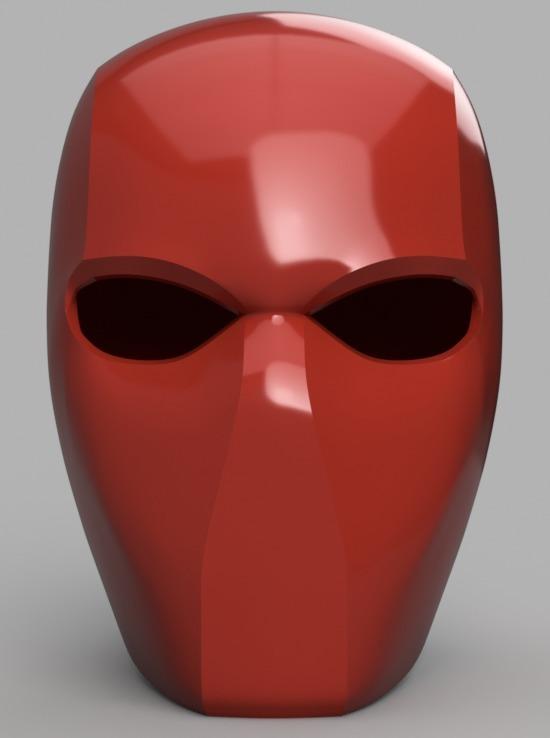 Red Hood Helmet (Batman) 3d model