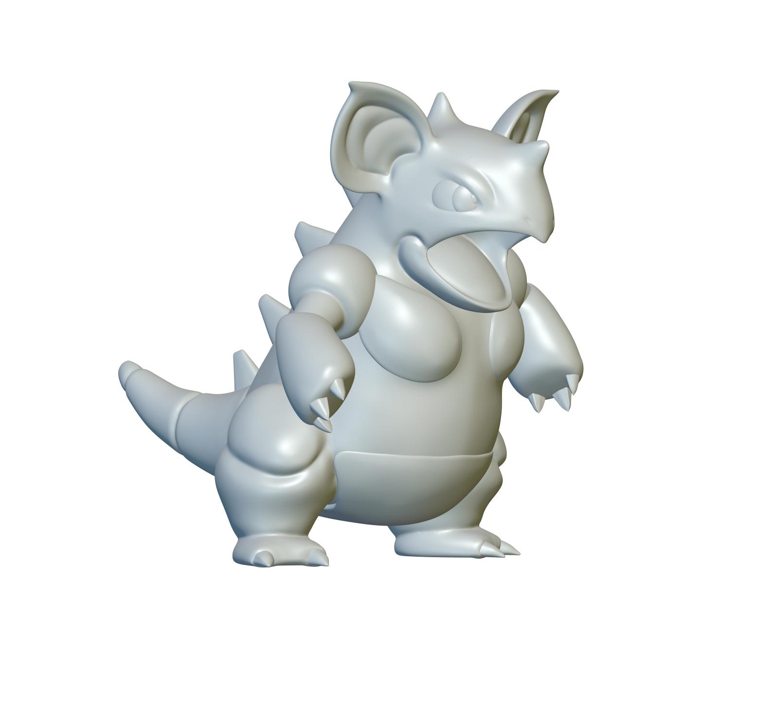 Pokemon Nidoqueen #31 - Optimized for 3D Printing 3d model