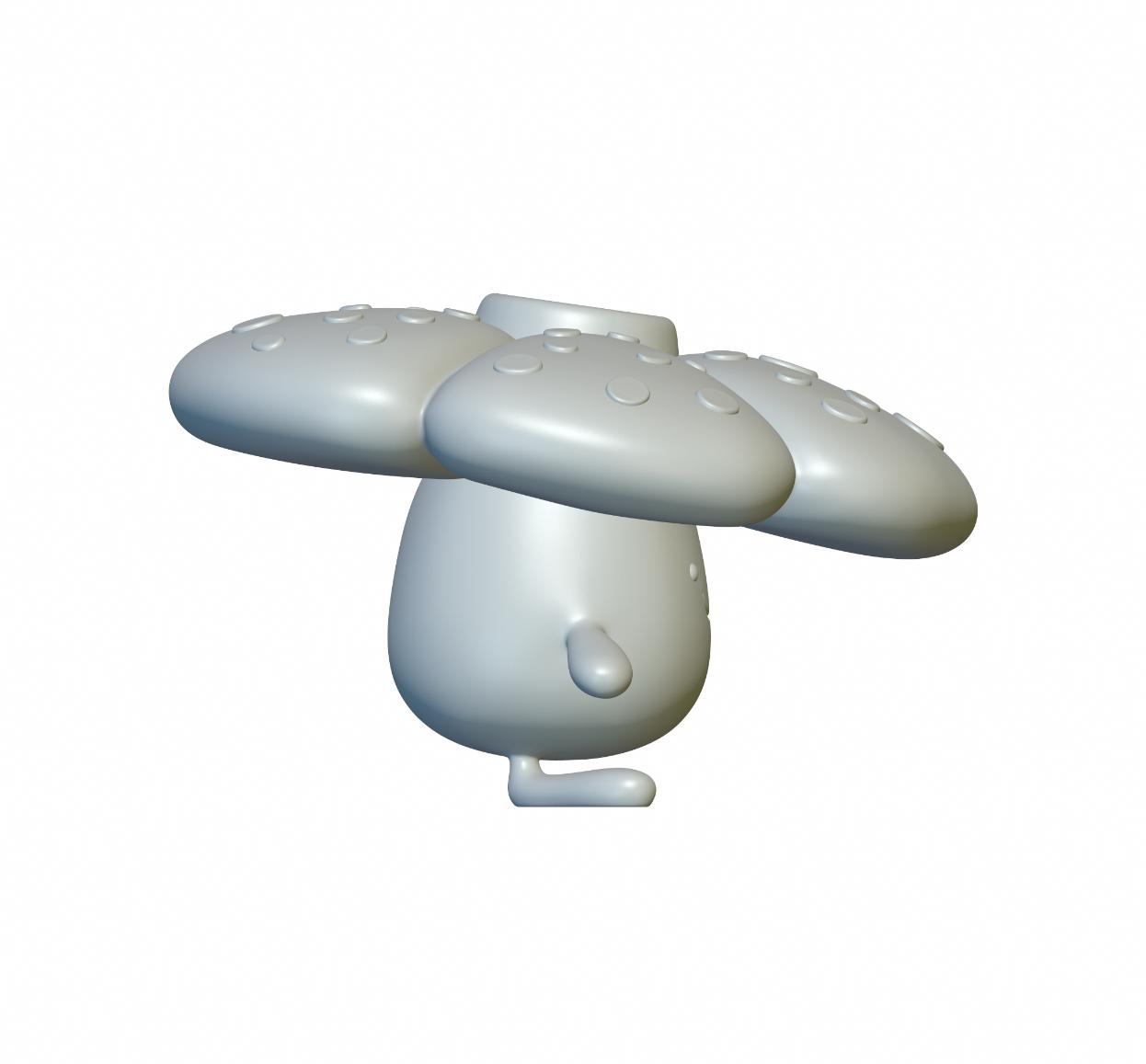 Pokemon Vileplume #45 - Optimized for 3D Printing 3d model