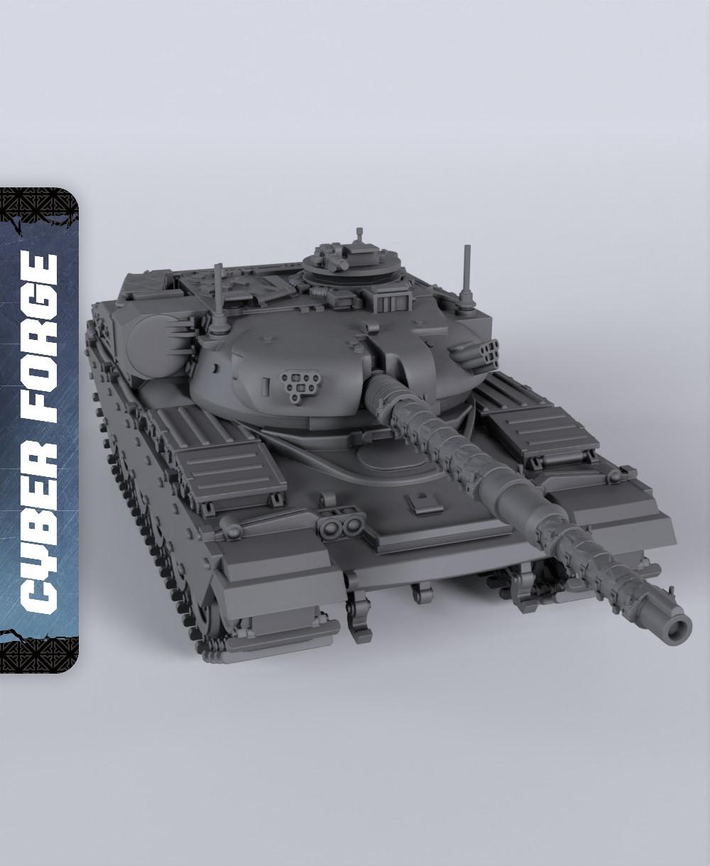 Chieftain Relic Tank - With Free Cyberpunk Warhammer - 40k Sci-Fi Gift Ideas for RPG and Wargamers 3d model