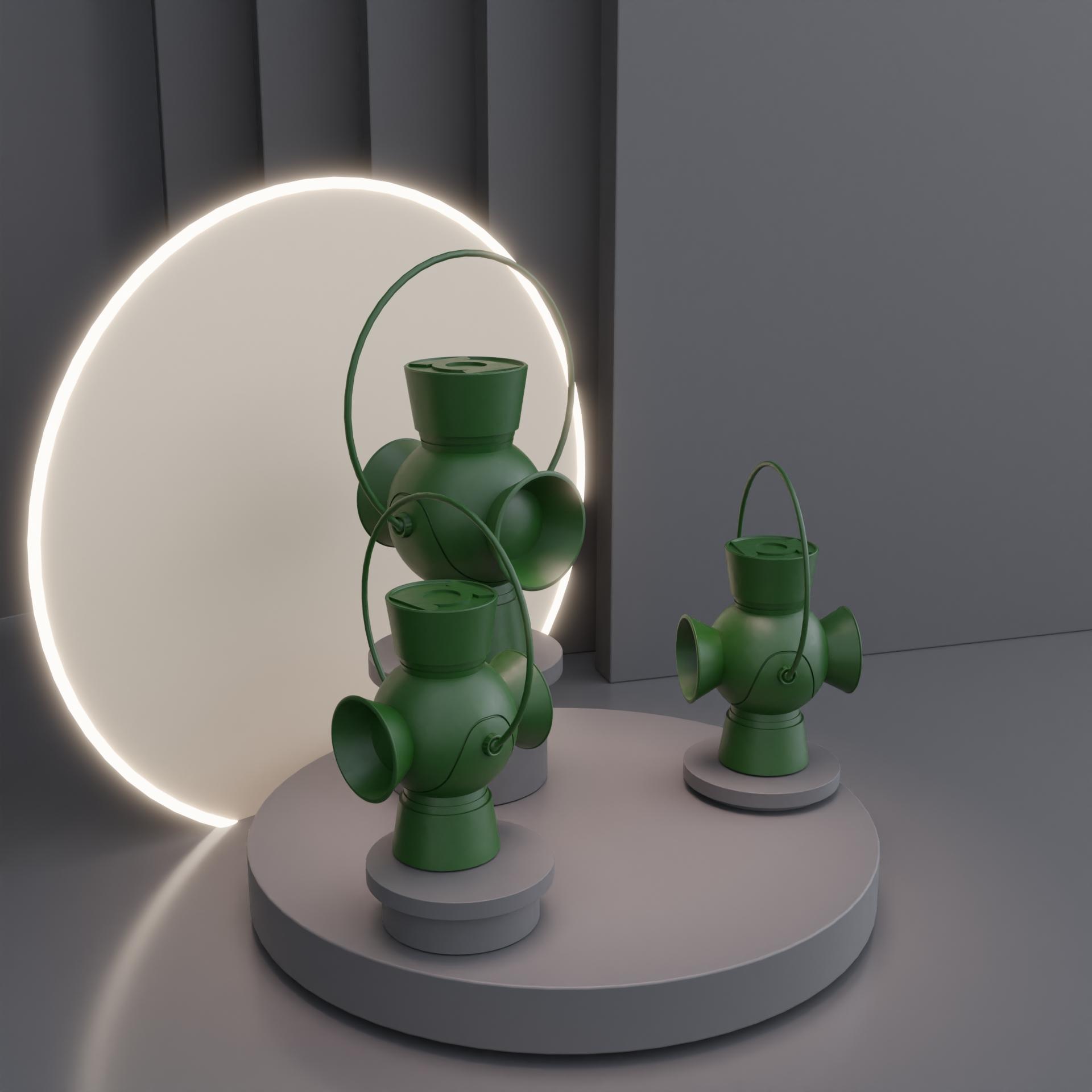 Green Lantern Lantern 3d model