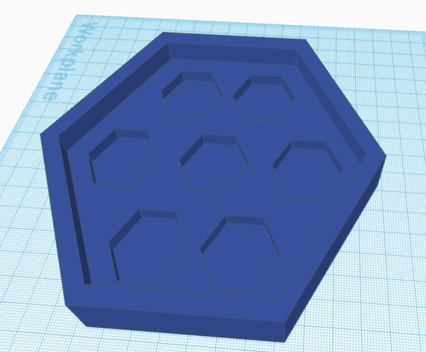 Yet Another Dice Tray 3d model