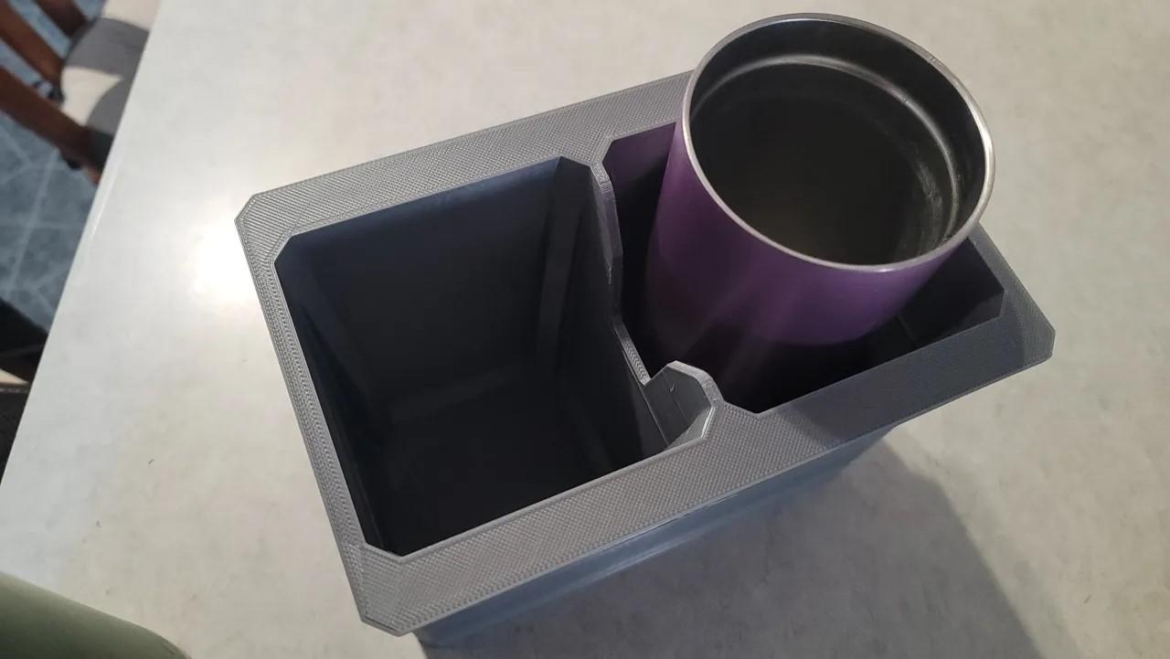 Simple Cup Holder For ORV and Side By Side 3d model
