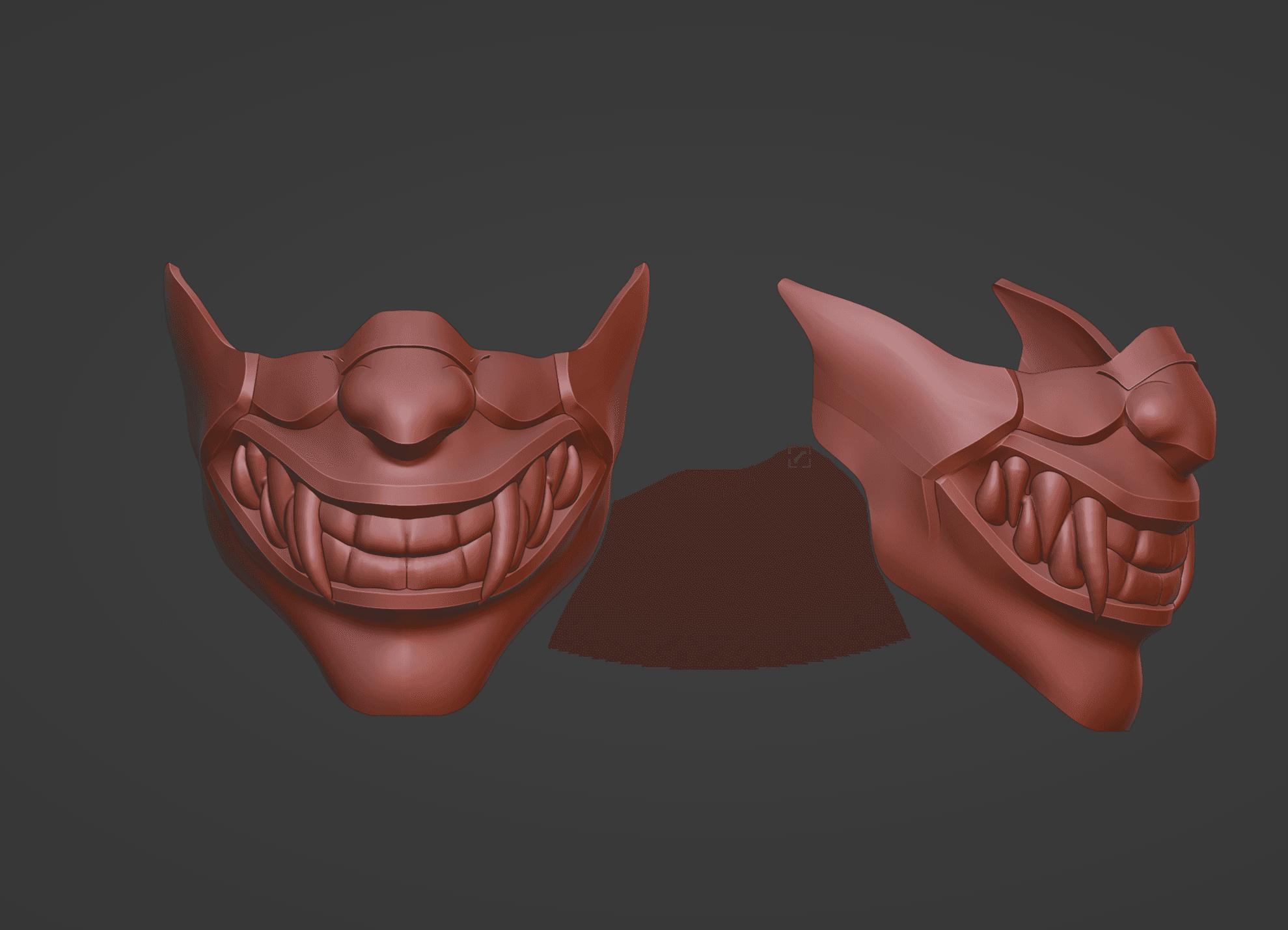 Ninja Kamui Mask 3d model