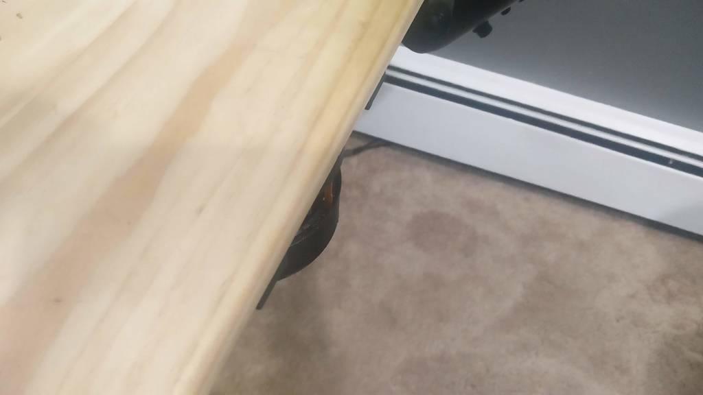 Under desk Sliding Cup Holder 3d model