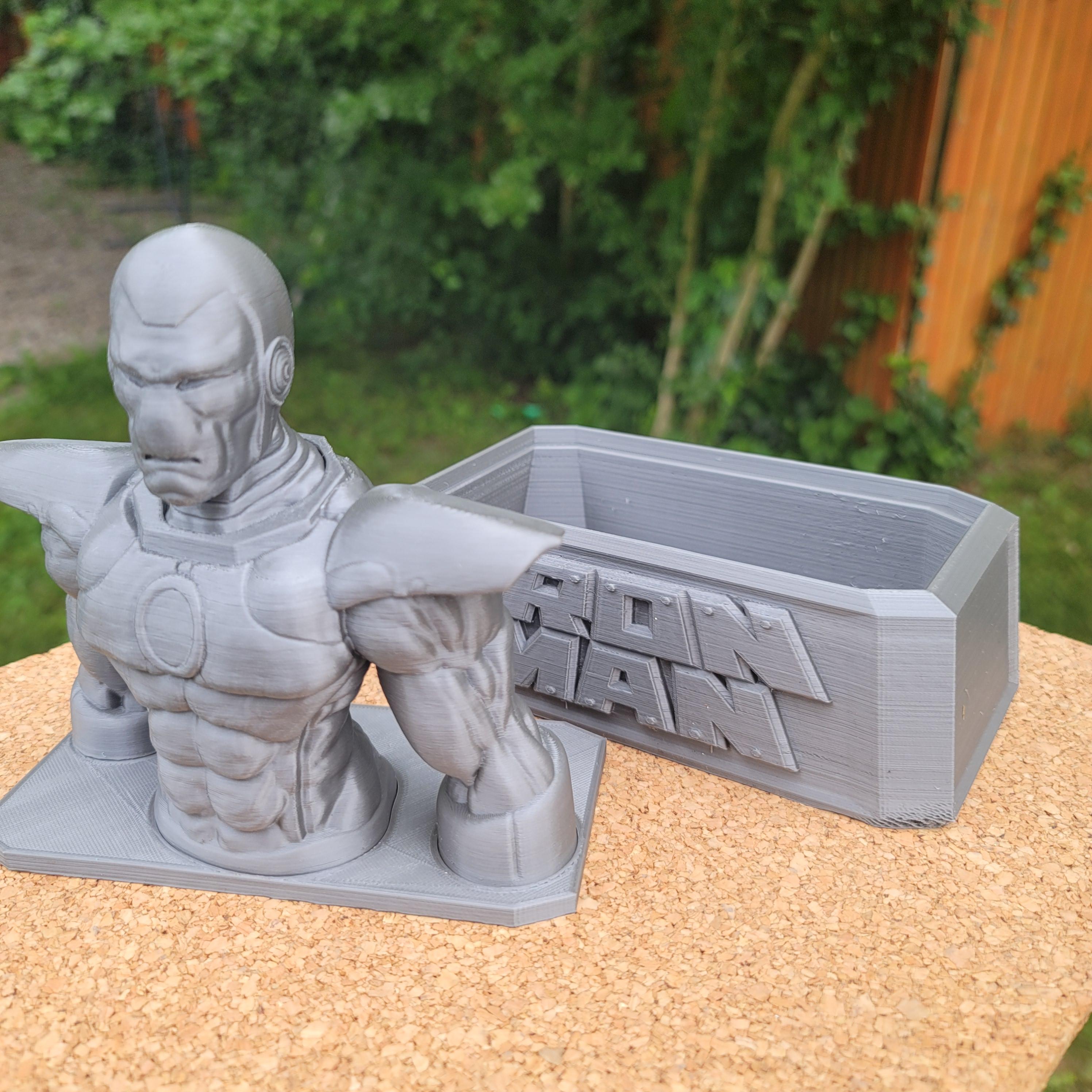 Iron man Moebius FAN ART 3d model