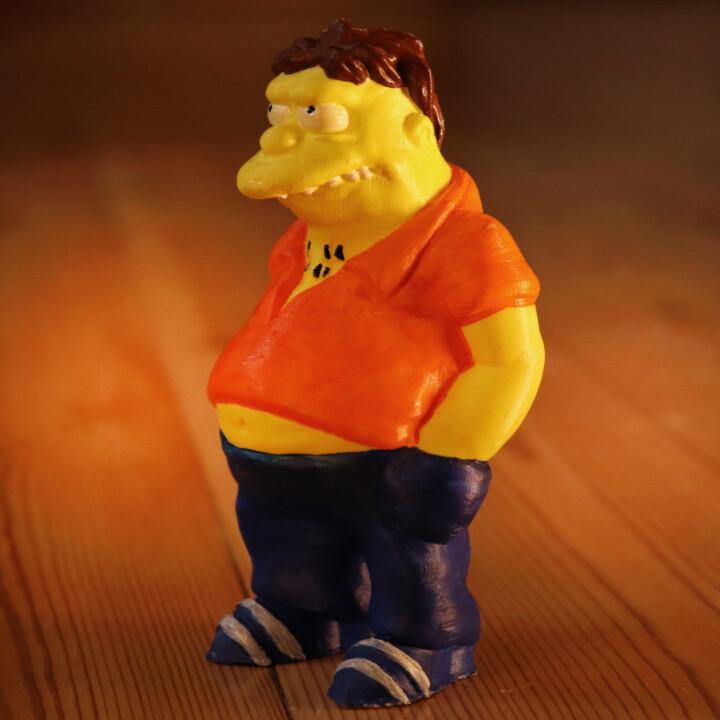 Barney Gumble from Simpson 3d model