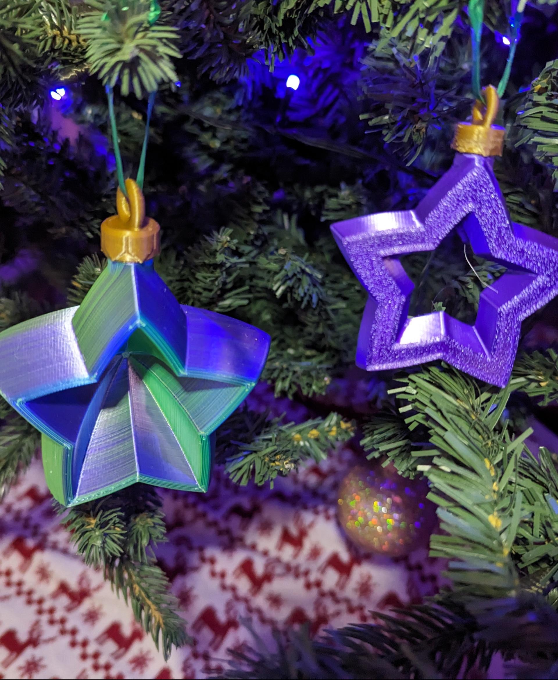 Open Star for lil nic 2022 - 75% in @Polymaker_3D Silk Purple 
100% in @zyltech Tri-Silk Sunny Indigo

#ThangsHolidayMakes - 3d model