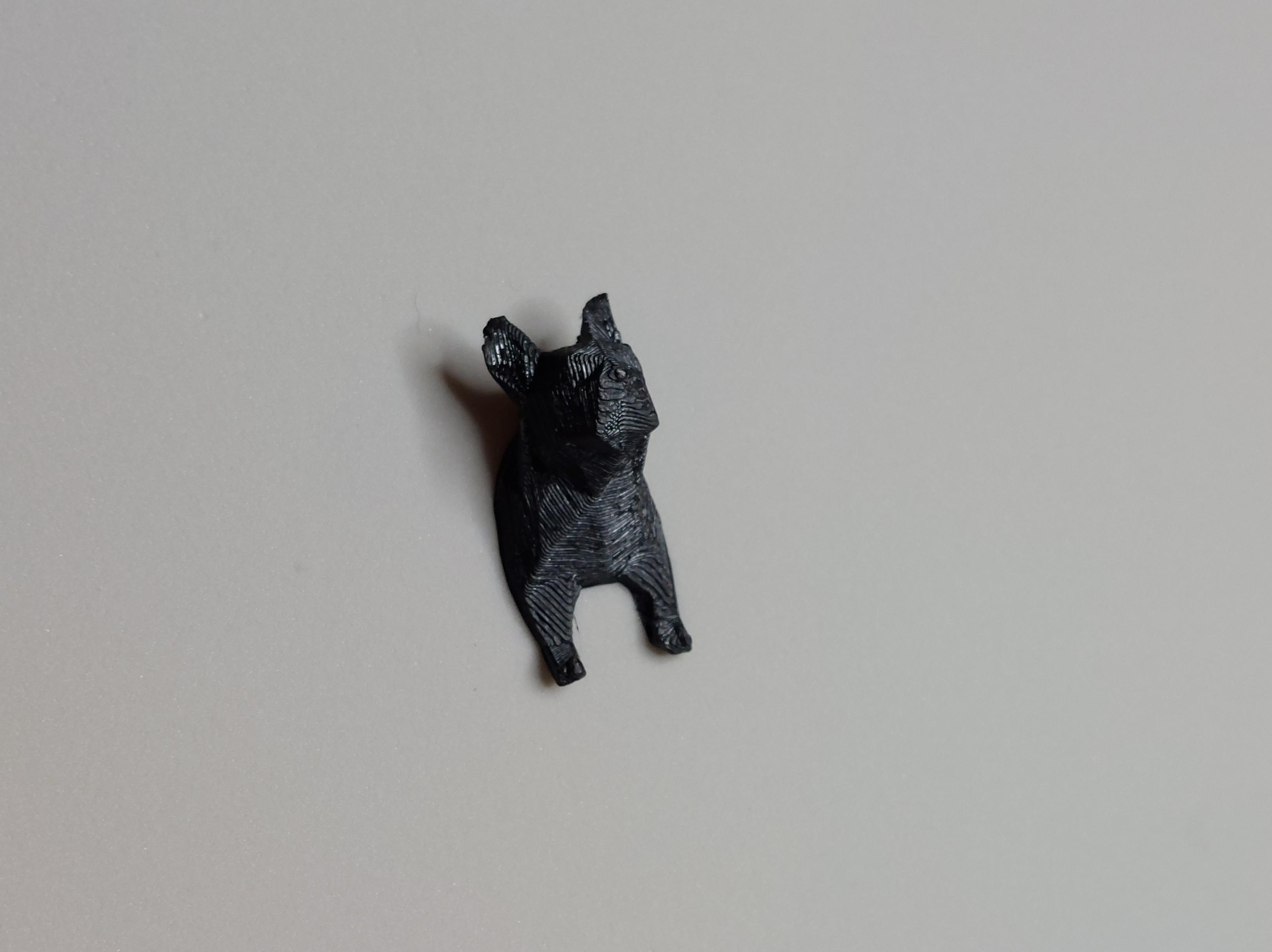 Frenchie Fridge Magnet 3d model