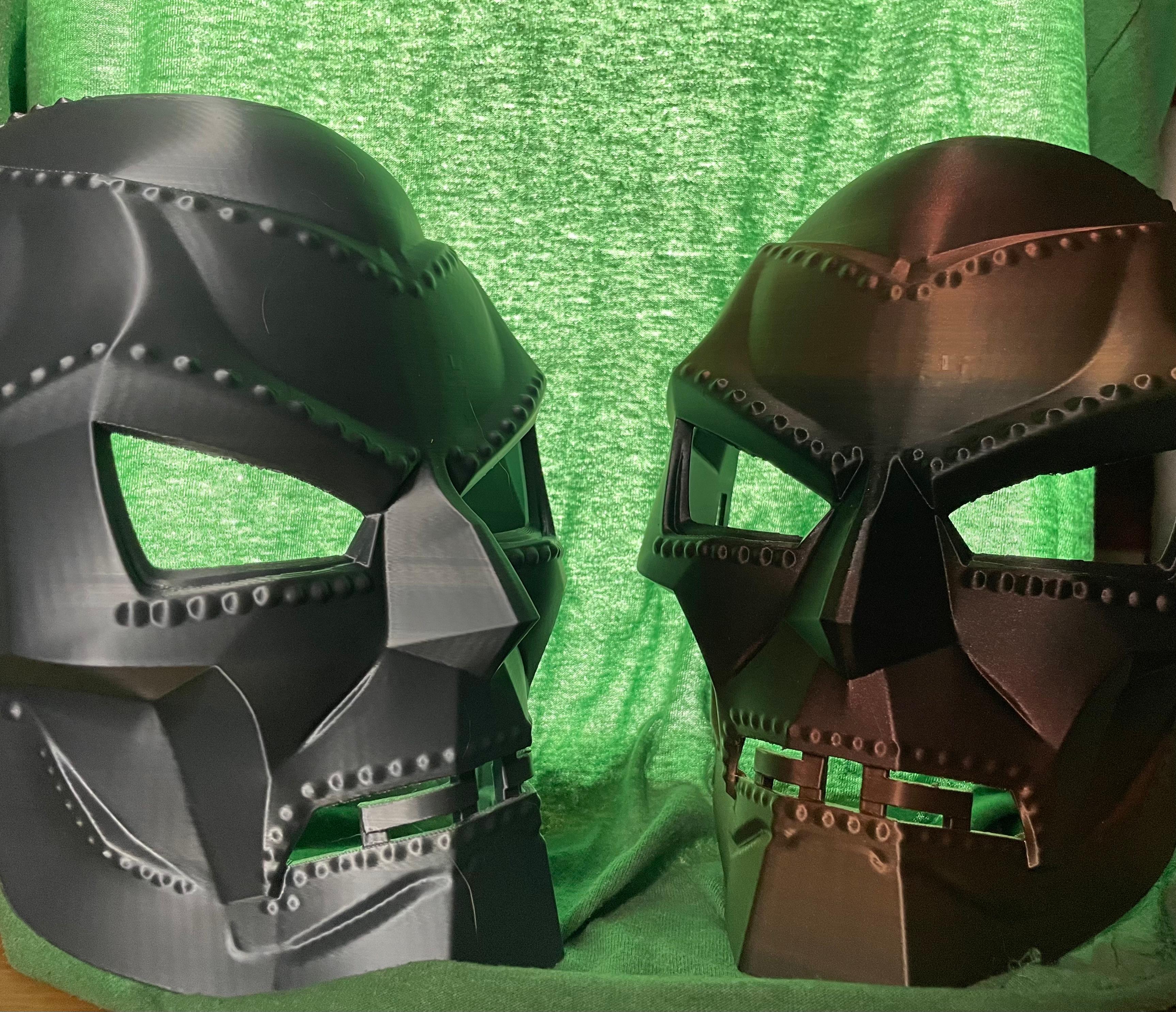 Dr Doom Mask - Marvel Doctor Doom Helmet -  Cosplay Props - FREE STL 3d model