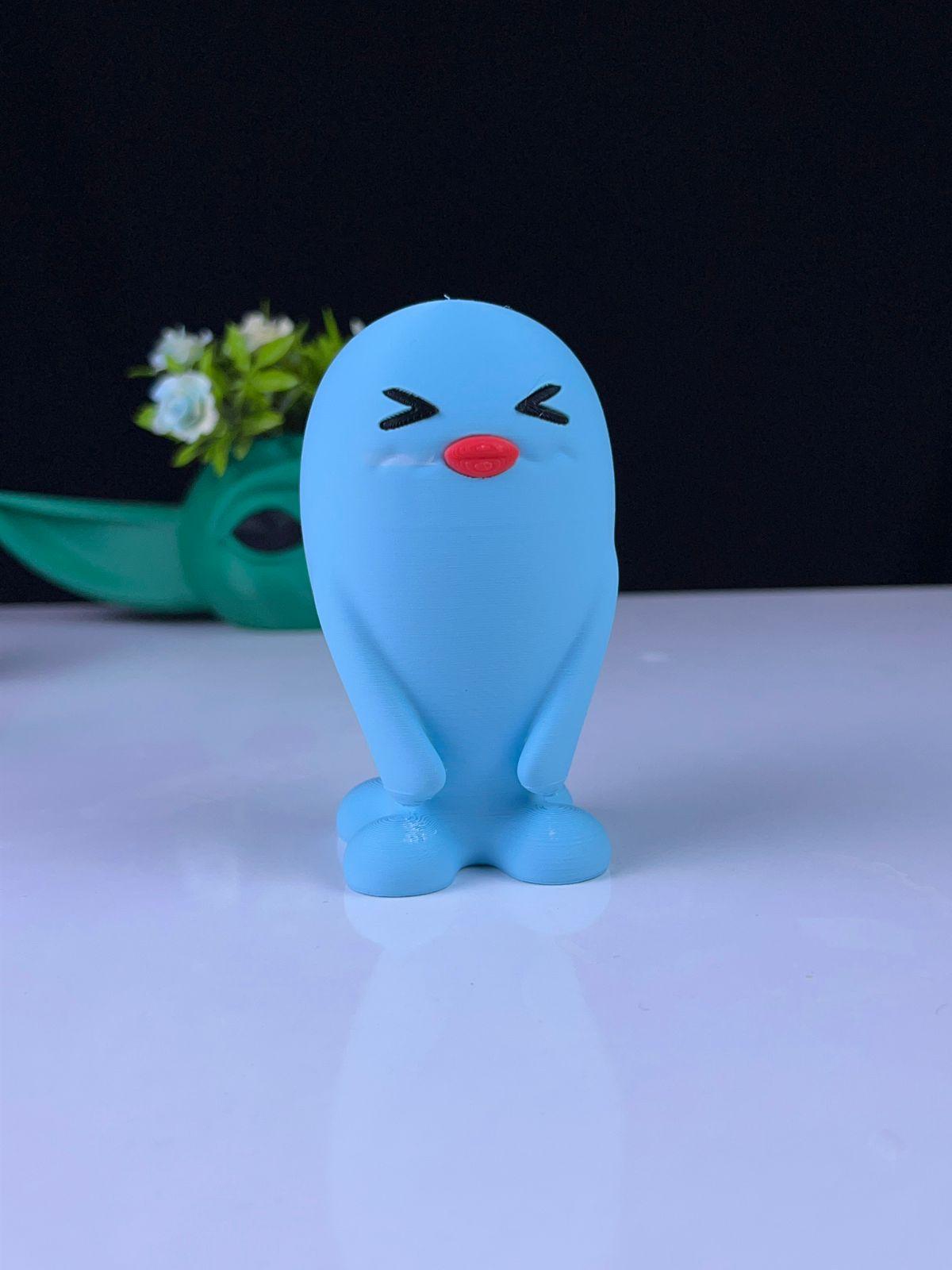 Wobbuffet Female - Multipart 3d model