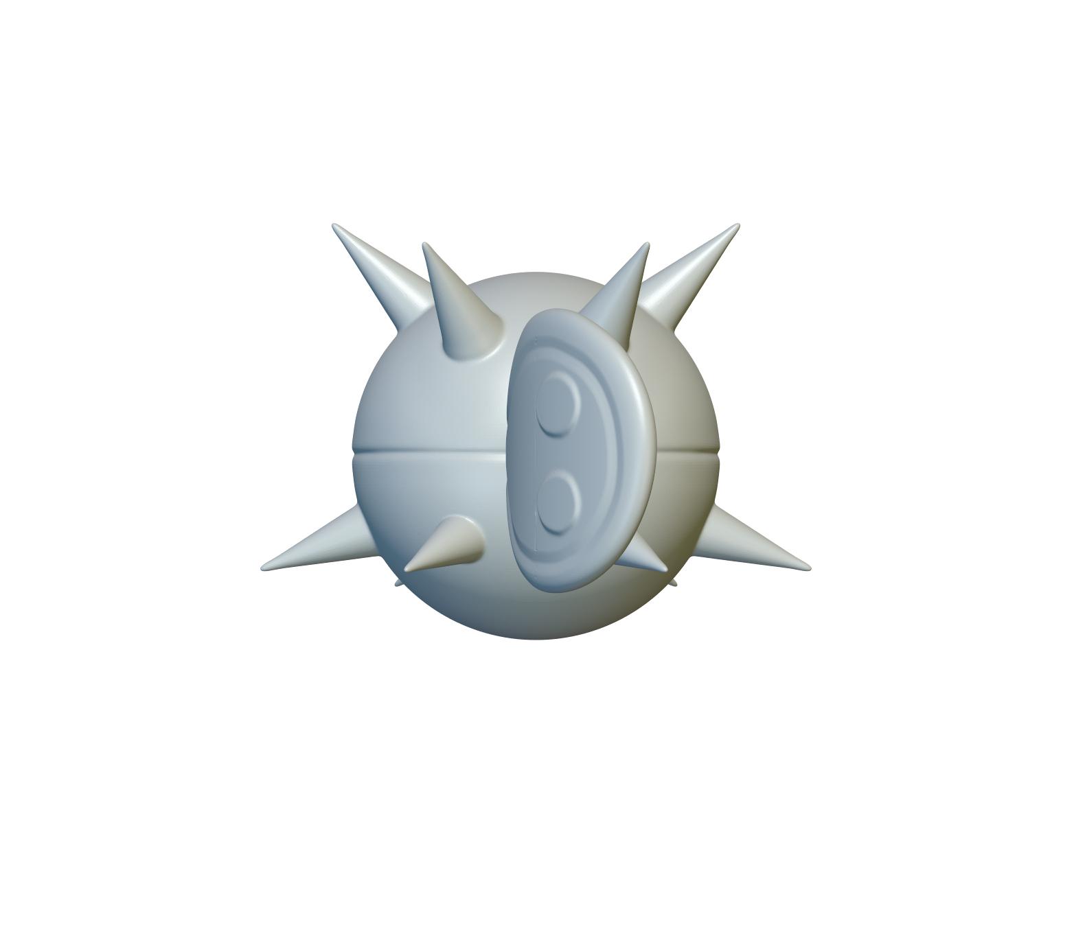 Pokemon Qwilfish #211 - Optimized for 3D Printing 3d model
