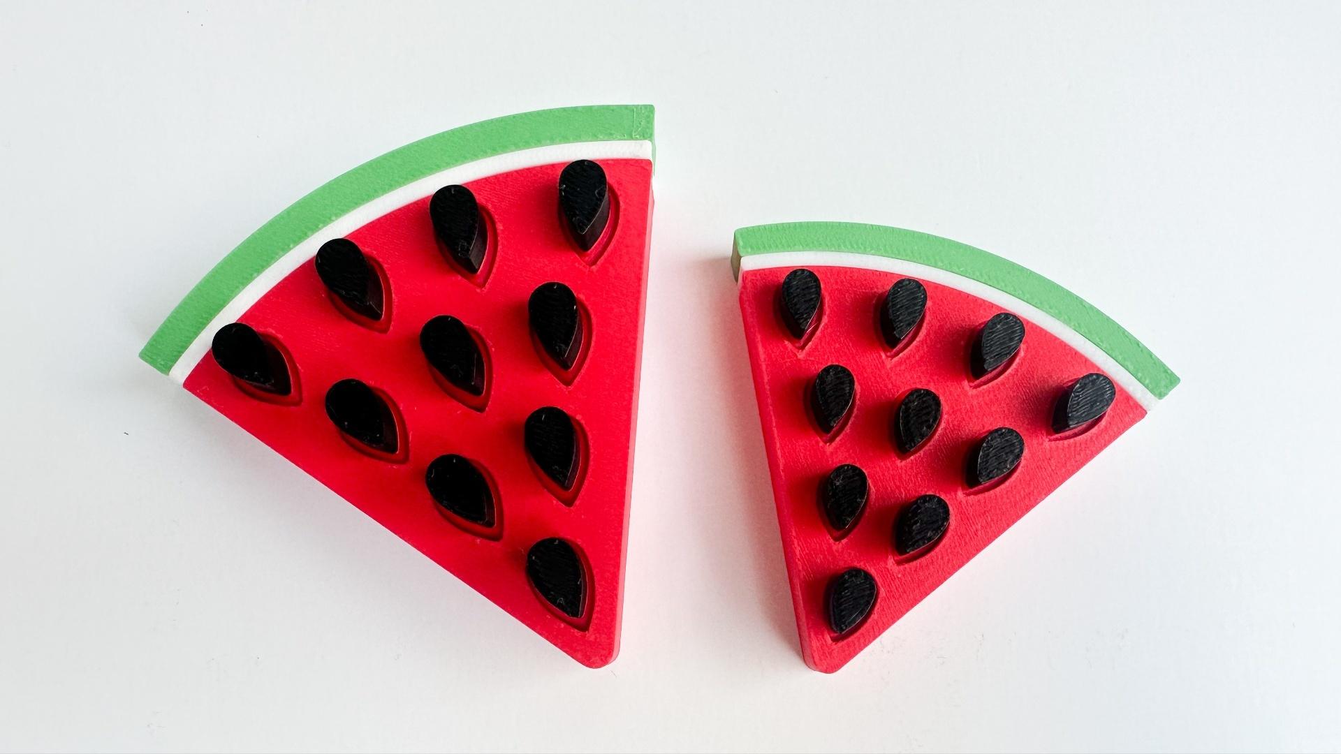 Watermelon Wedge Fidget 3d model