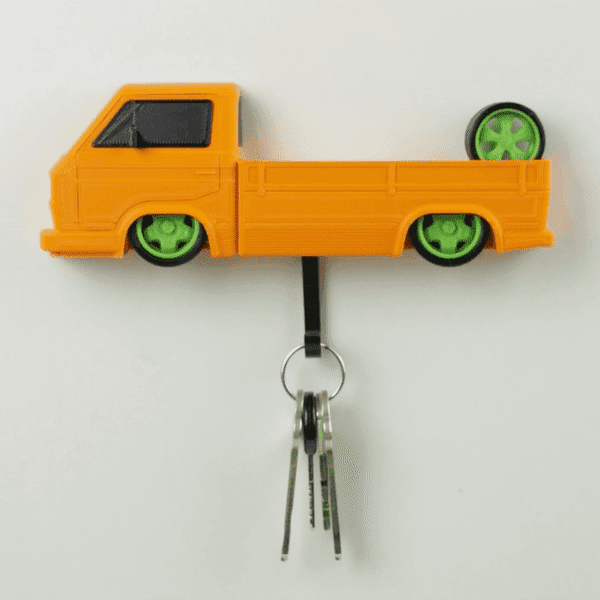 VW T3 - WALL KEY HANGER 3d model