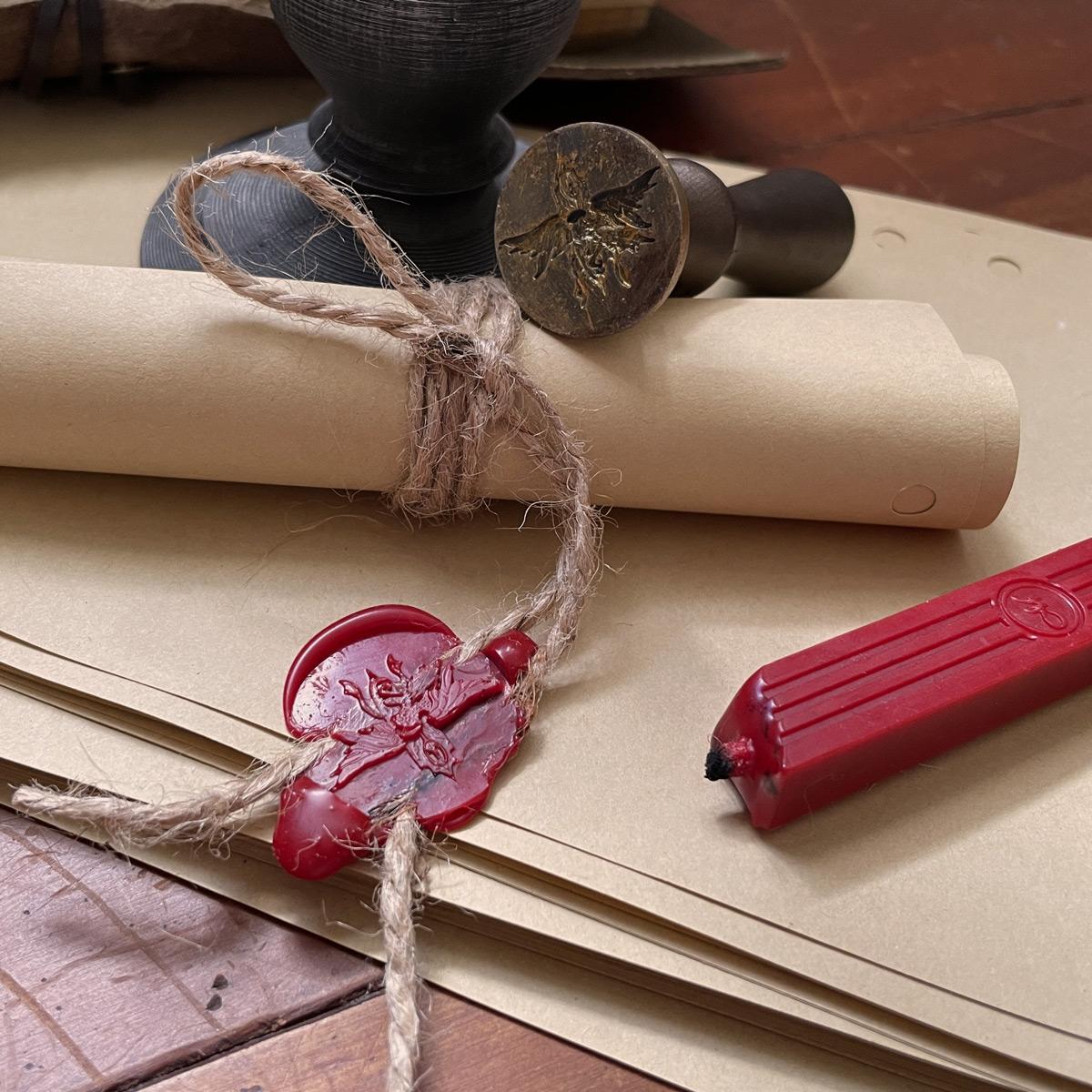Count Strahd’s Wax Seal Stamp 3d model