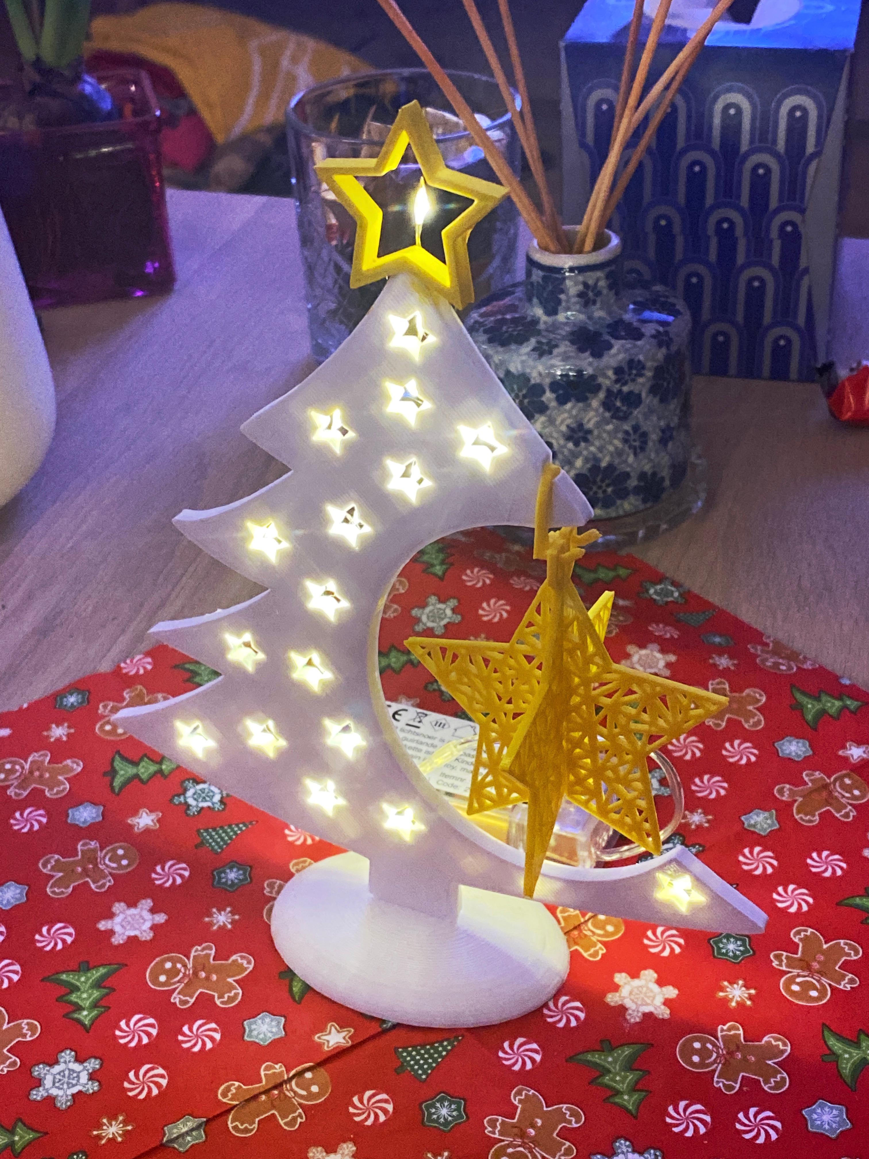Starry Christmas Bauble Display Tree - Thanks 🙏  - 3d model