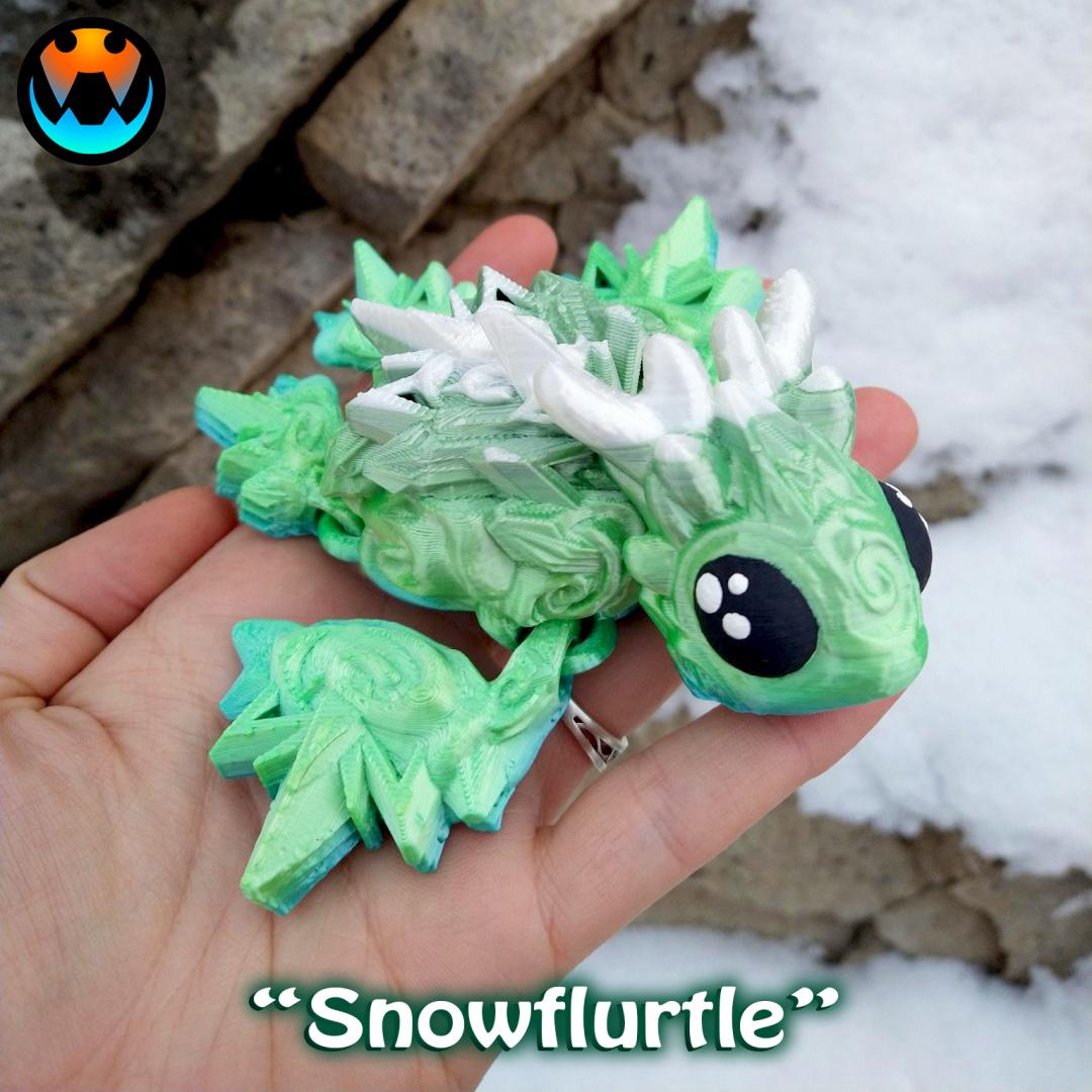 Snowflurtle 3d model