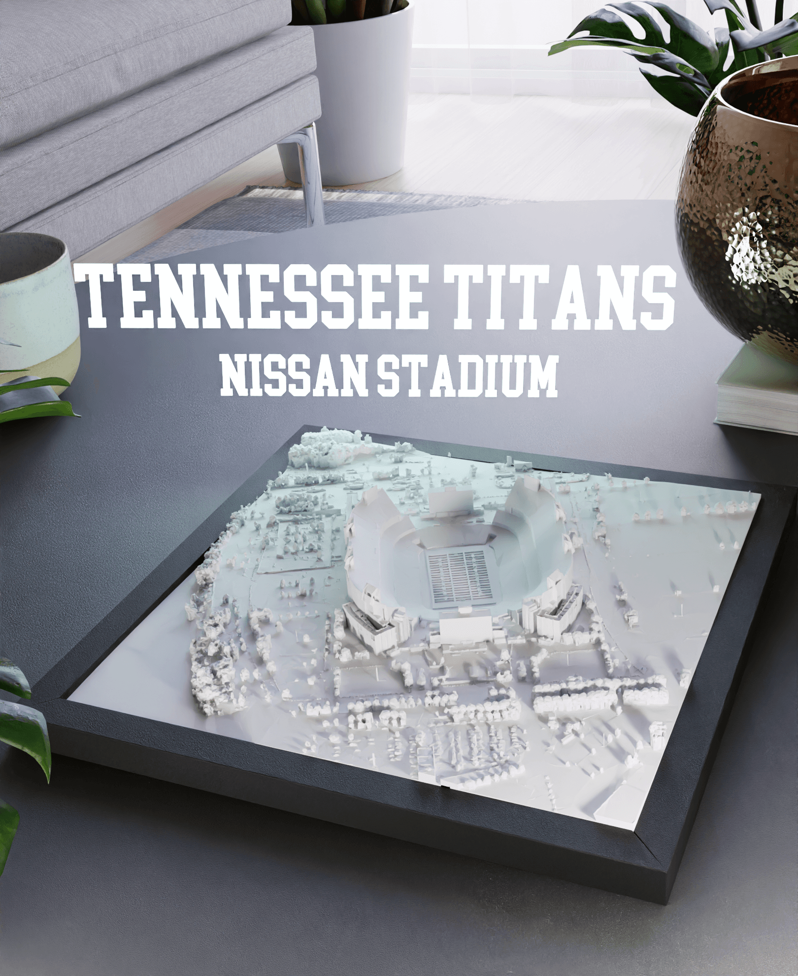 Tennessee Titans - Nissan Stadium 3d model