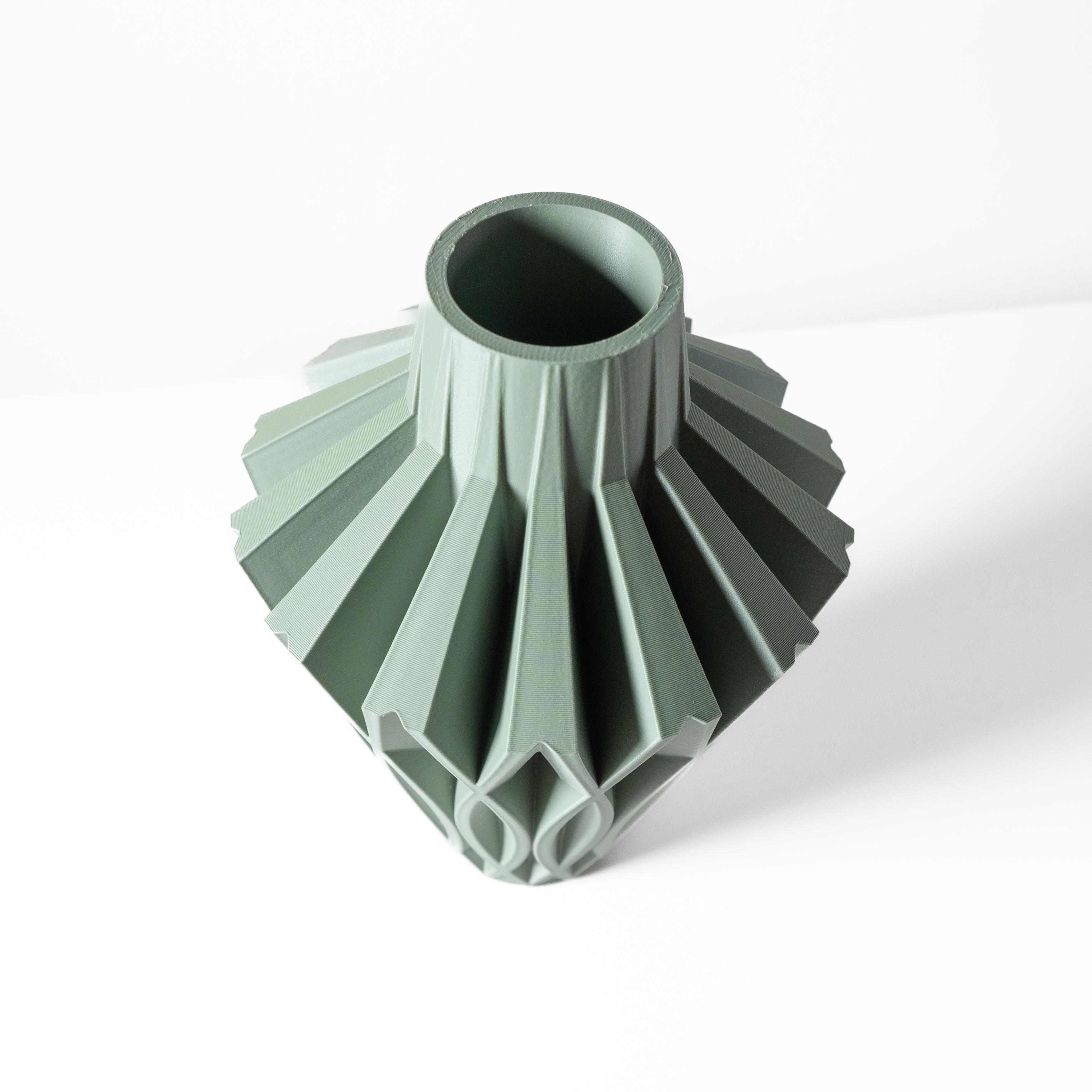 The Javero Vase, Modern and Unique Home Decor for Dried and Preserved Flower Arrangement  | STL File 3d model