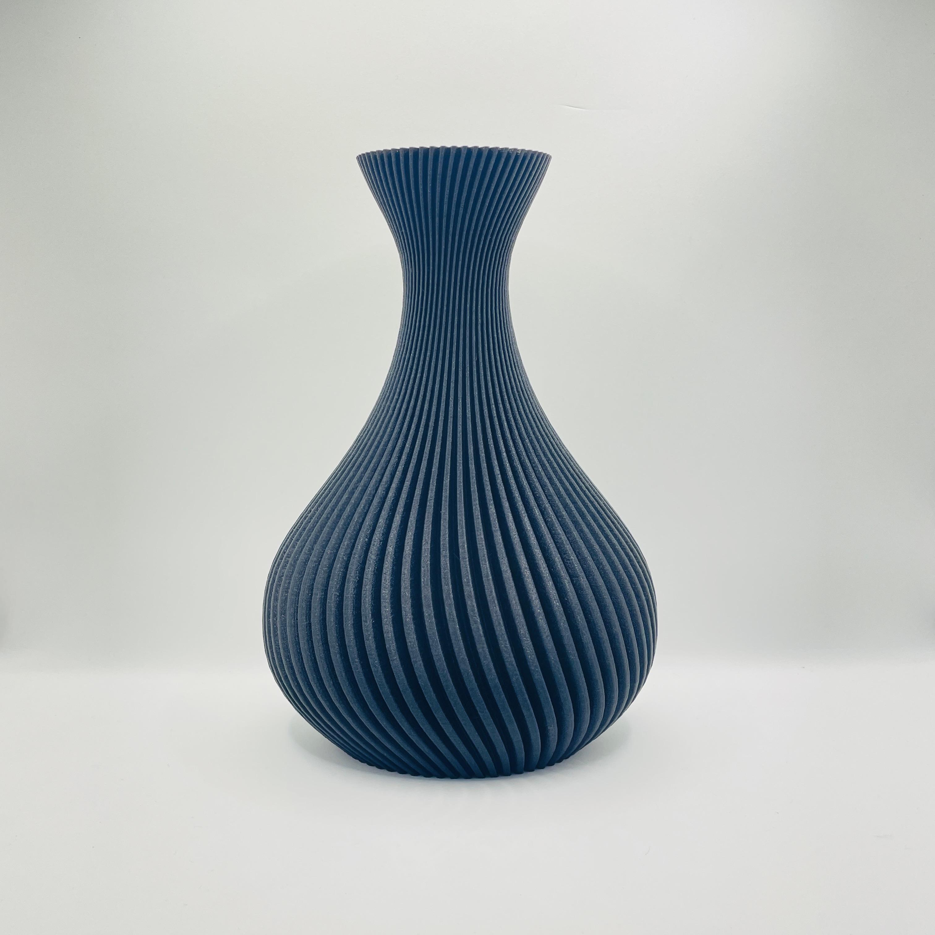 Spiral Vase Set - 4 Designs 3d model