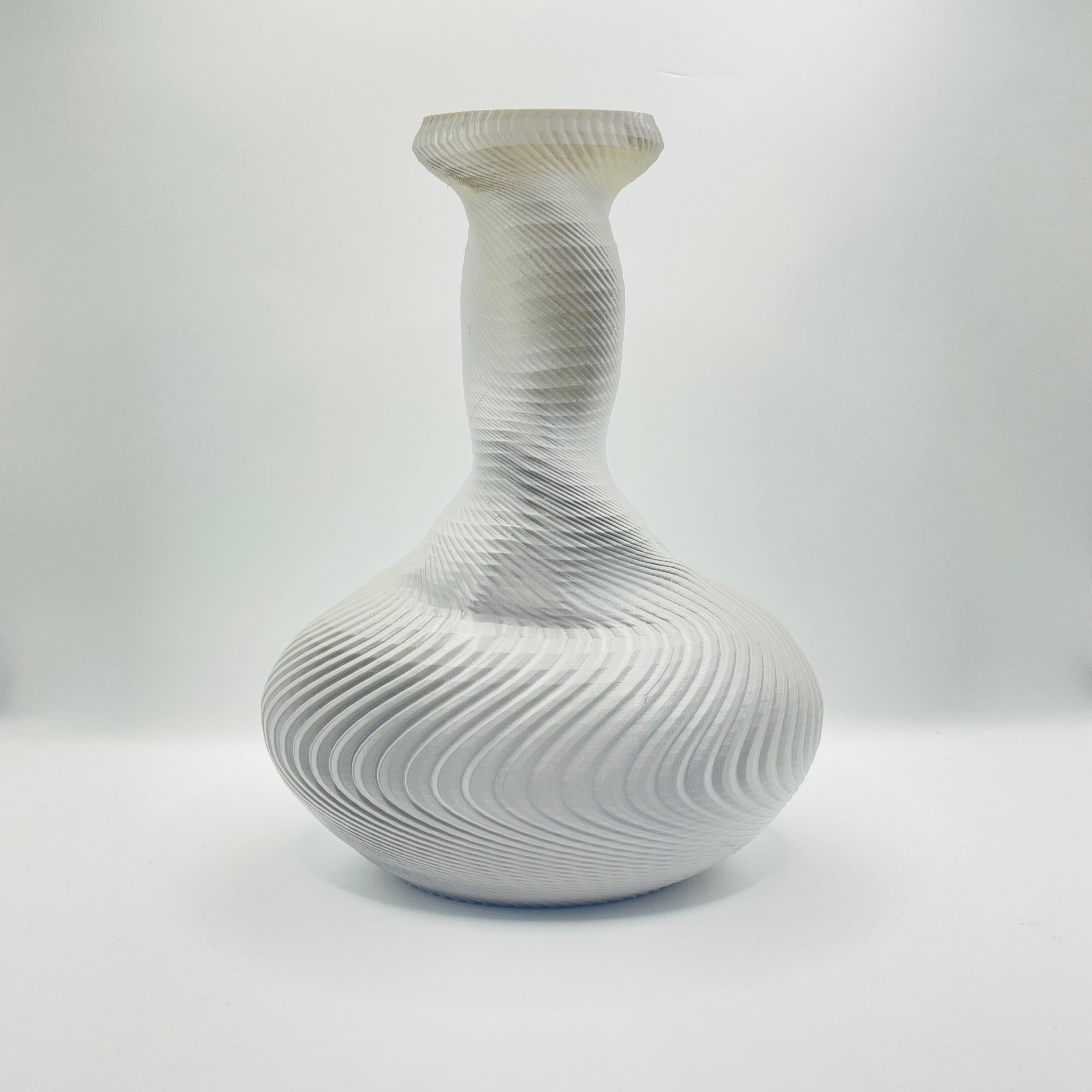 Spiral Vase Set - 4 Designs 3d model