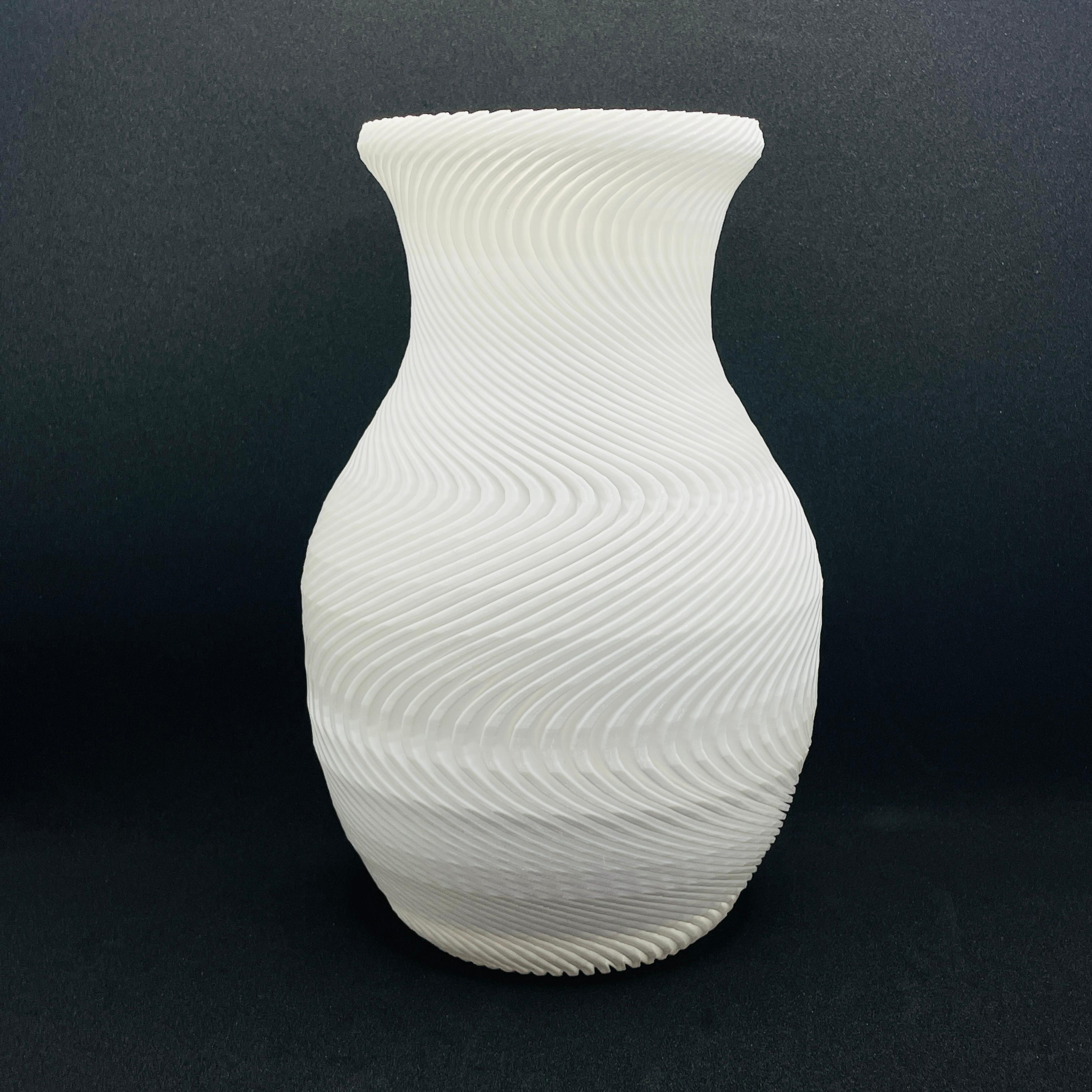 Spiral Vase Set - 4 Designs 3d model