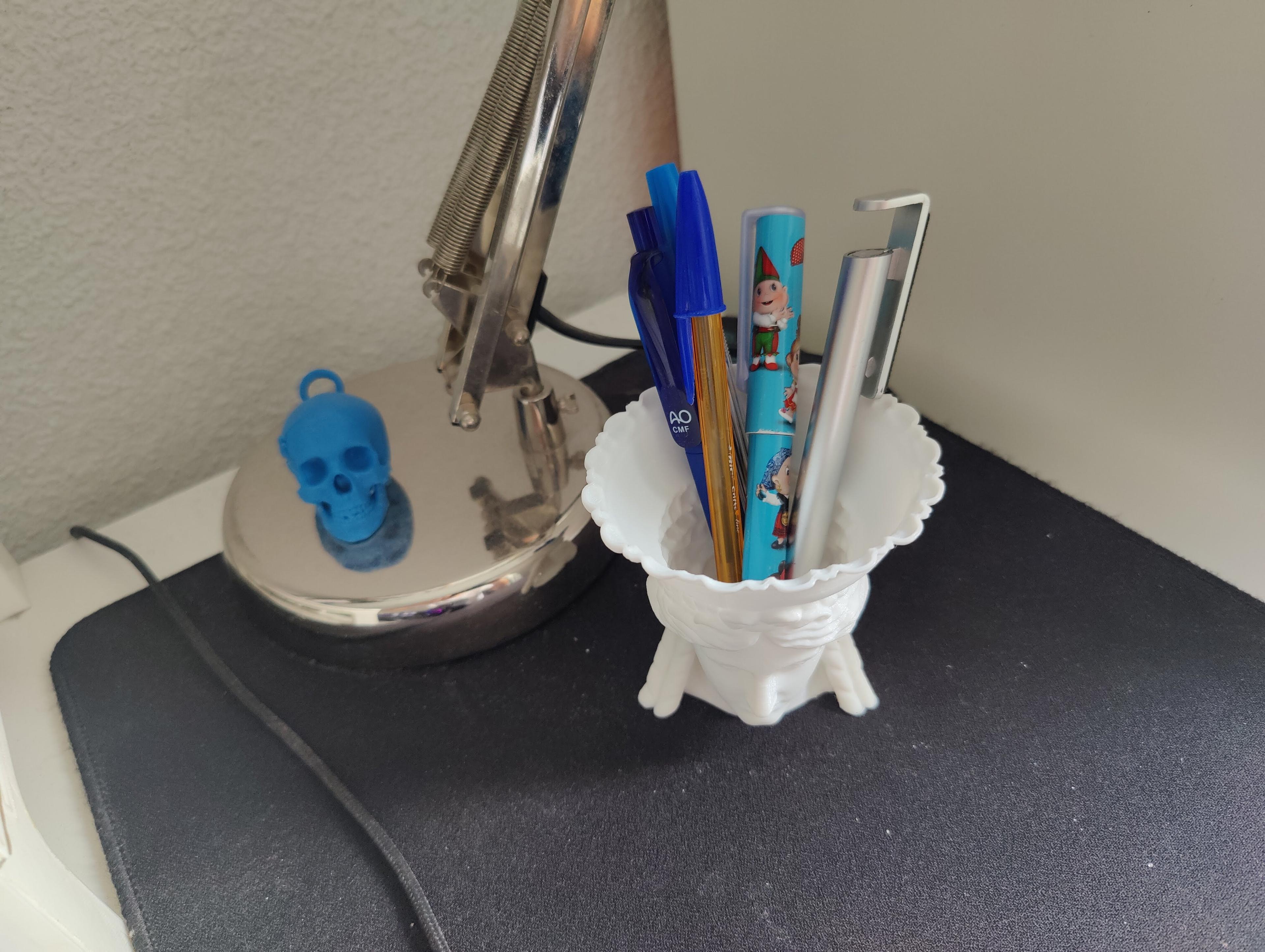 Caryatid pencil holder 3d model