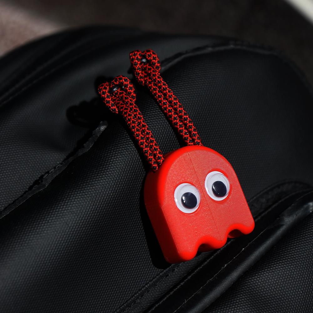 Zipper Pull - Ghost (Pac Man) 3d model