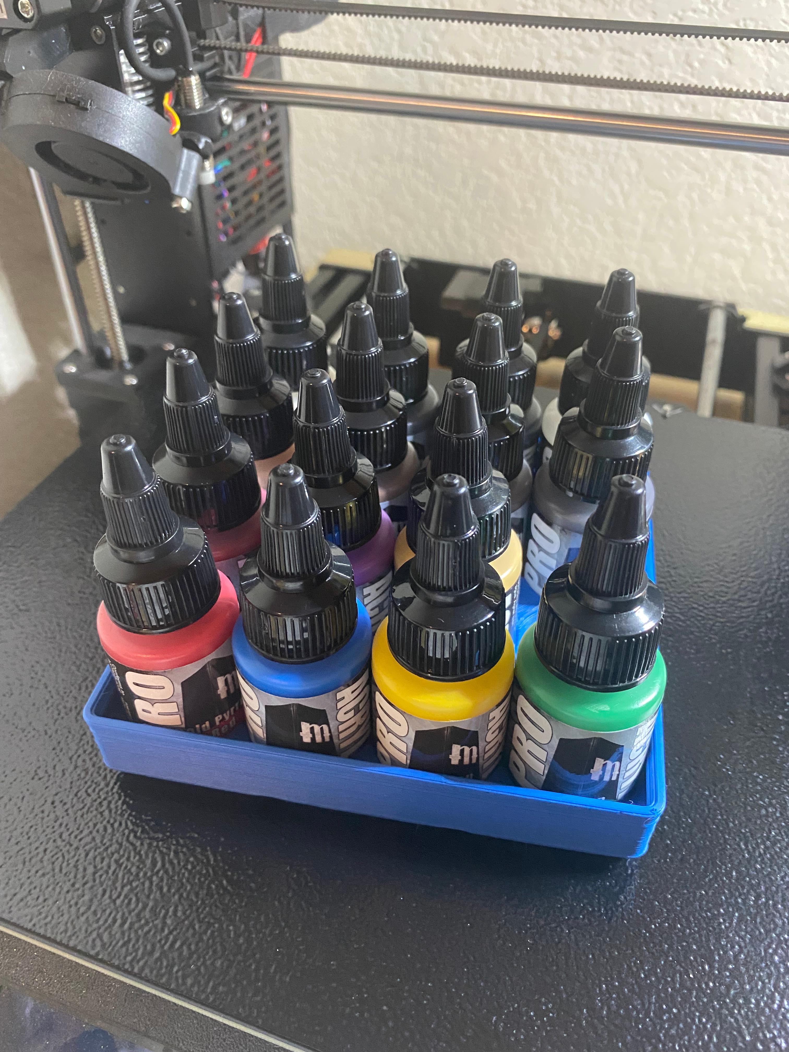 Gridfinity Paintbrush Holder by Maker Null