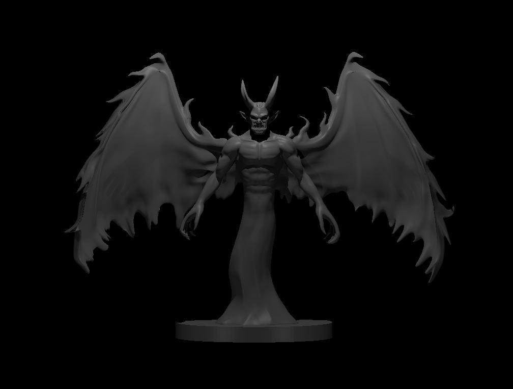 Shadow Demon - Shadow Demon - 3d model render - D&D - 3d model