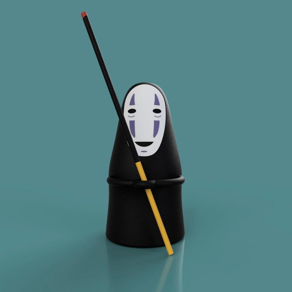 Kaonashi  incense holder 3d model