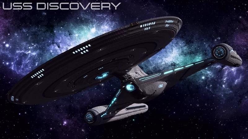 Minecraft USS Discovery 3d model