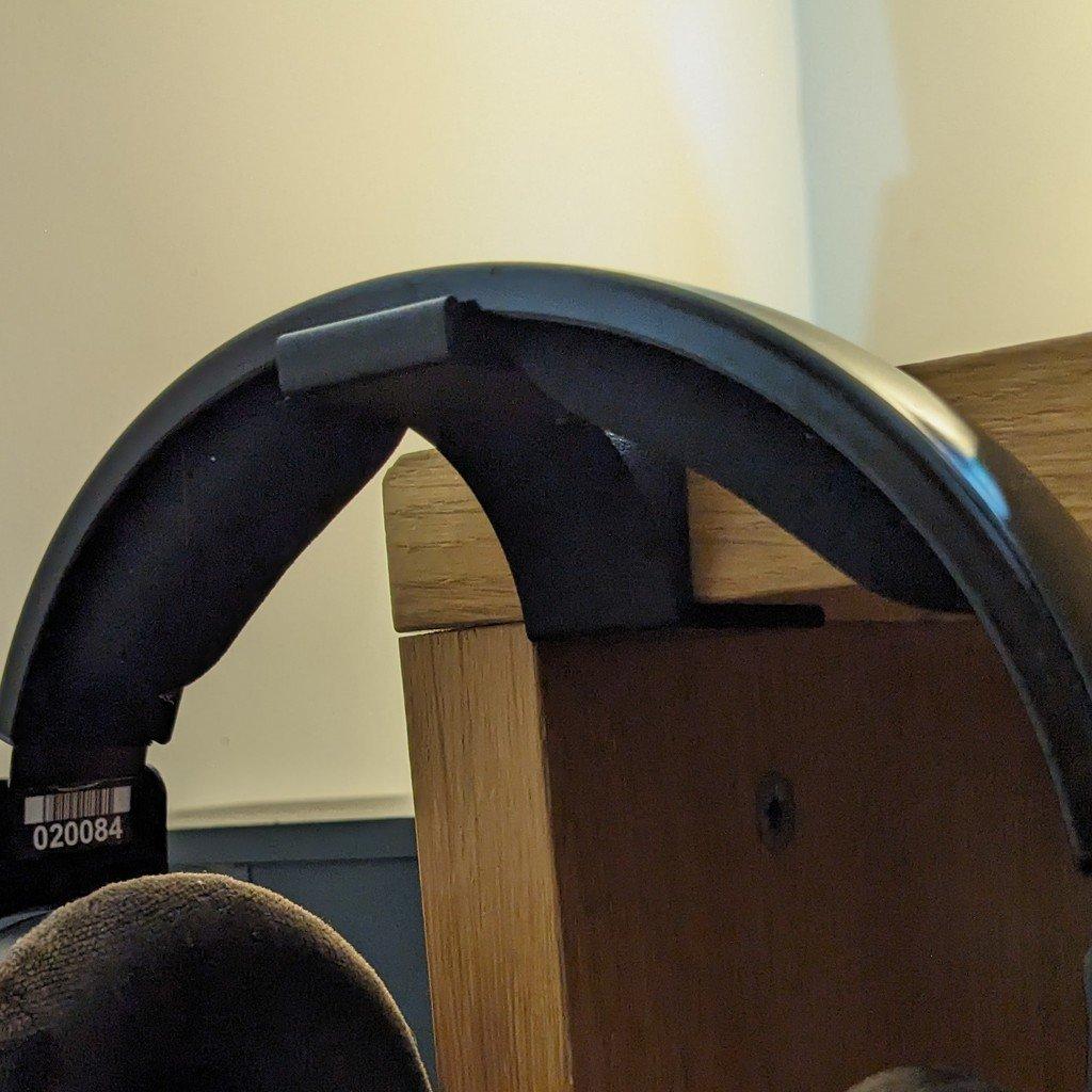 Parametric Headphone stand desk slide   3d model