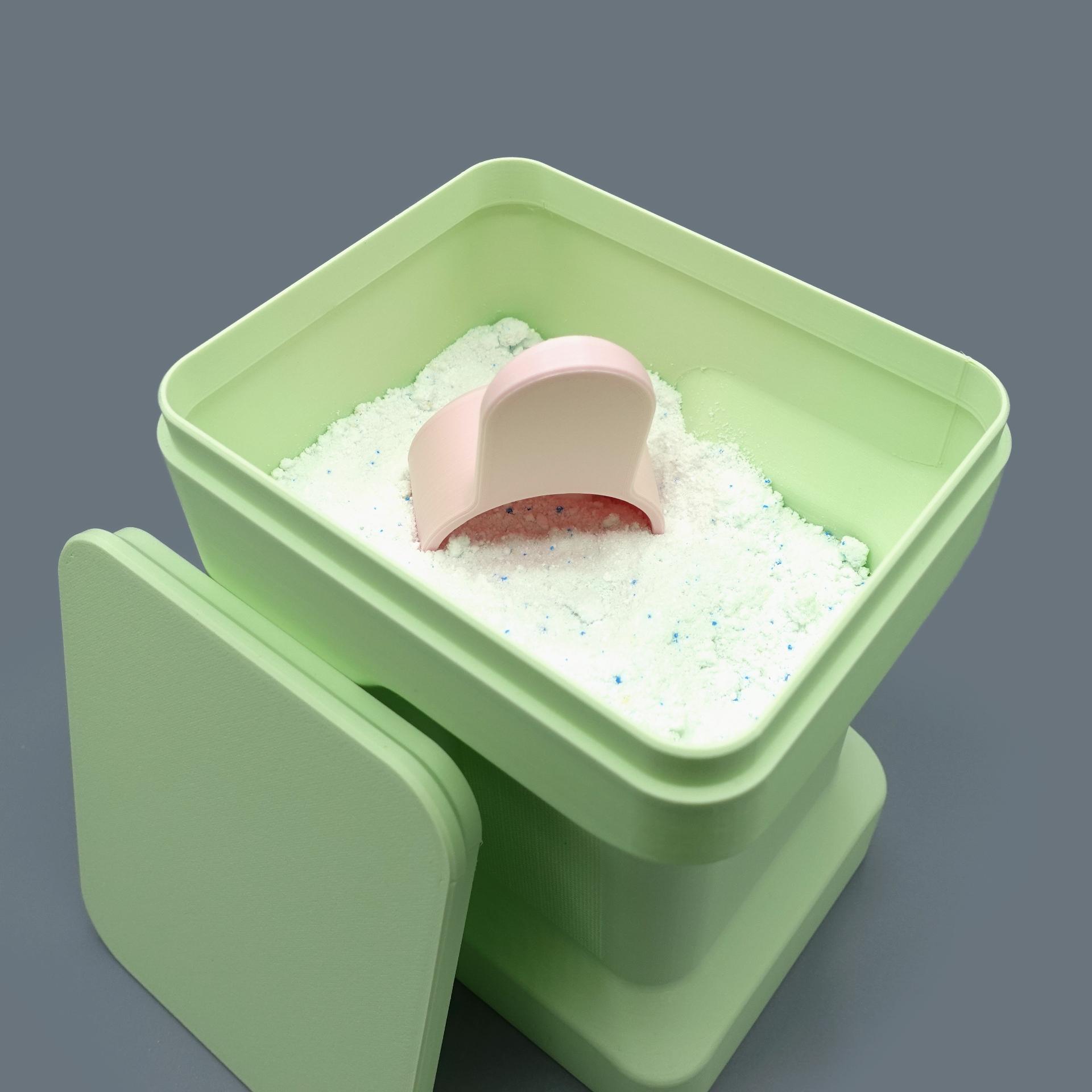 Laundry detergent container 3d model
