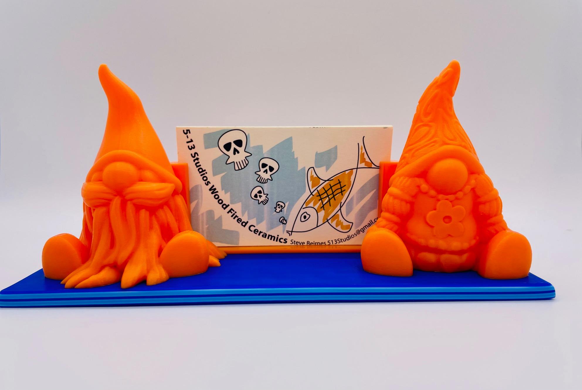 Gnome Business Card Holder 3d model