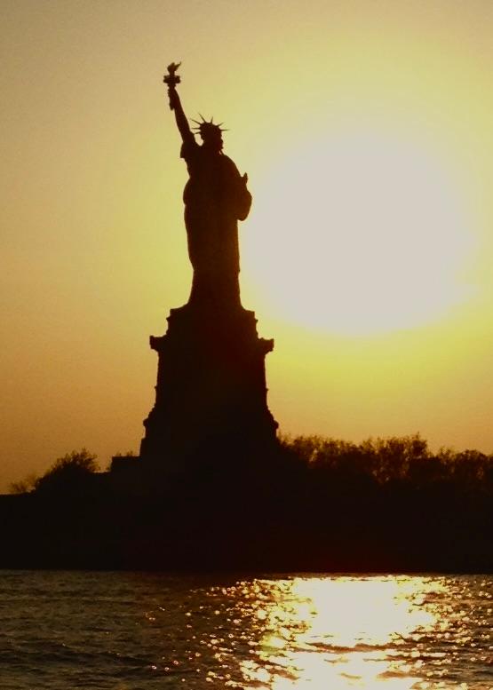 Statue of Liberty HueForge Photo Postcard 3d model