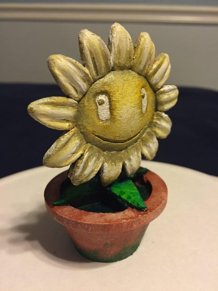Plants vs Zombies Potted Sunflower 3d model