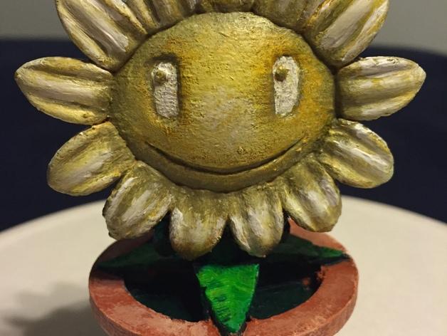 Plants vs Zombies Potted Sunflower 3d model