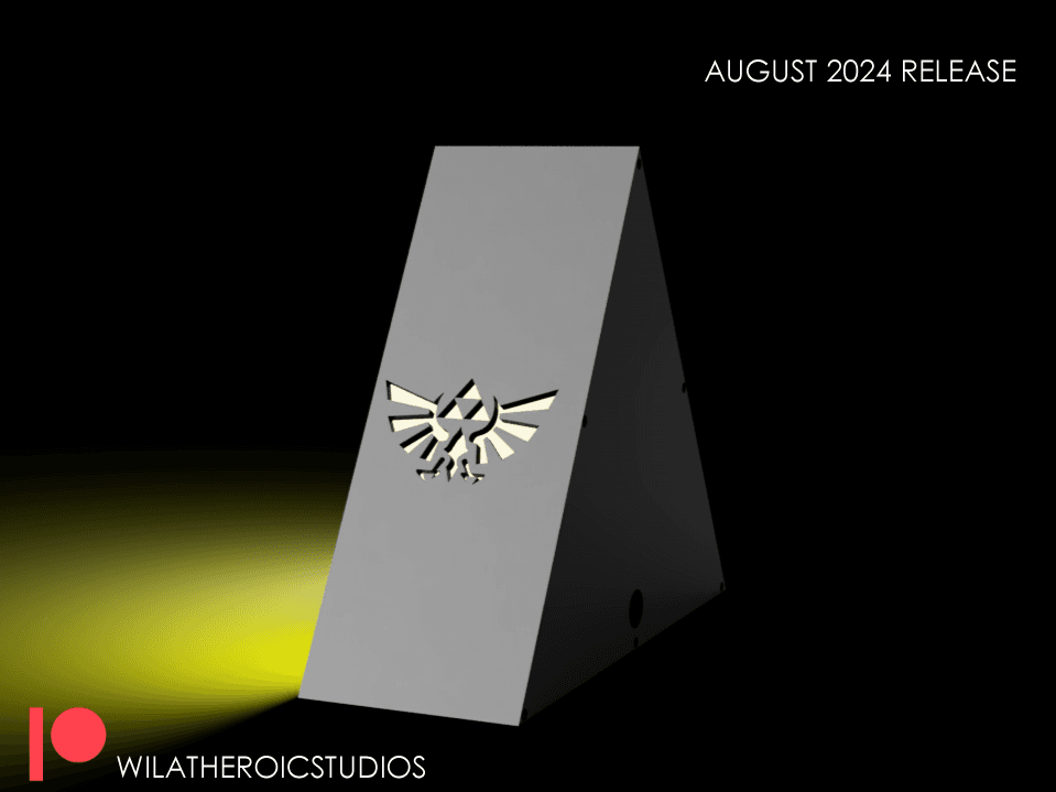 Triforce Lamp 3d model