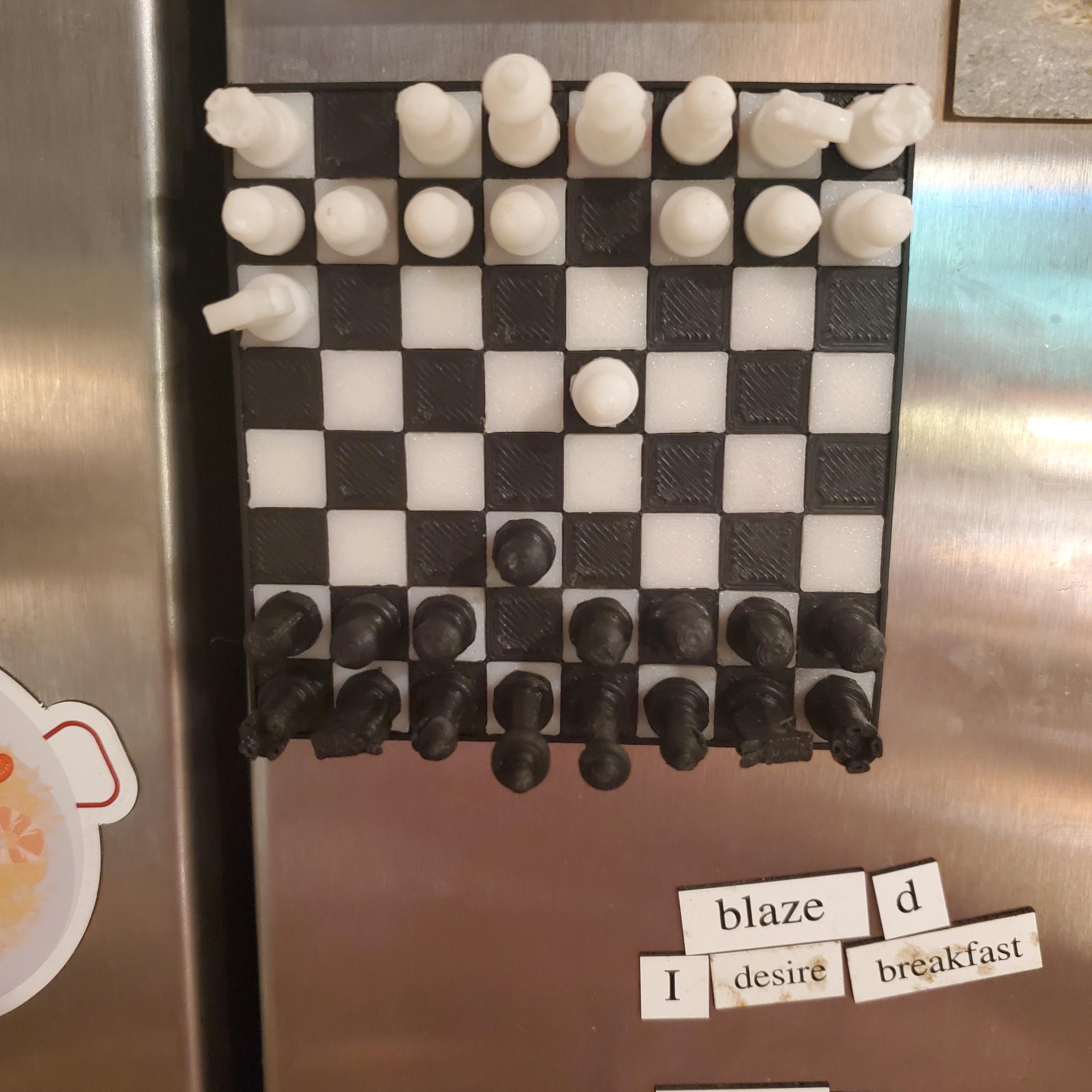 Mini Magnetic Chess  3d model