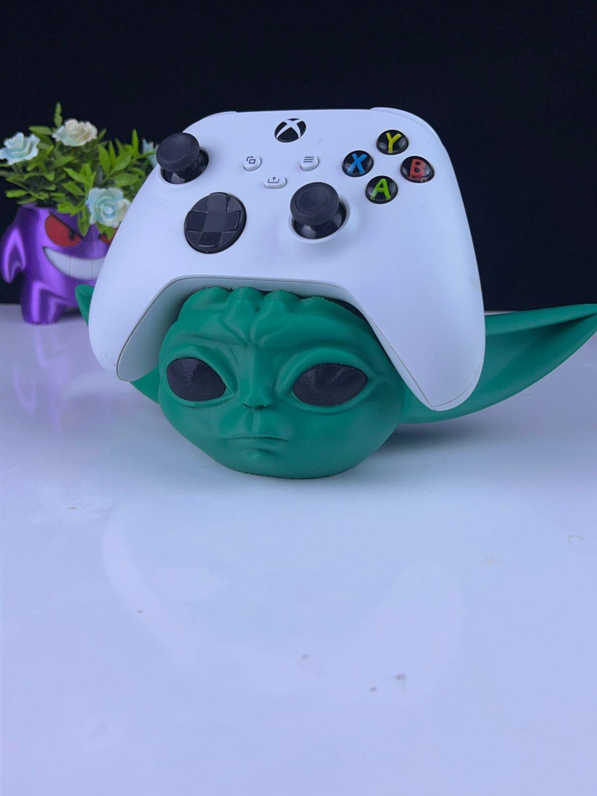 Baby Yoda Controller Holder 3d model